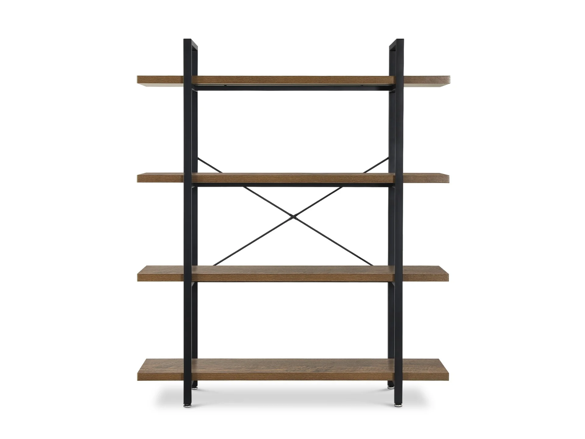 Assal 4 Tier Bookshelf - Oak - Image 3
