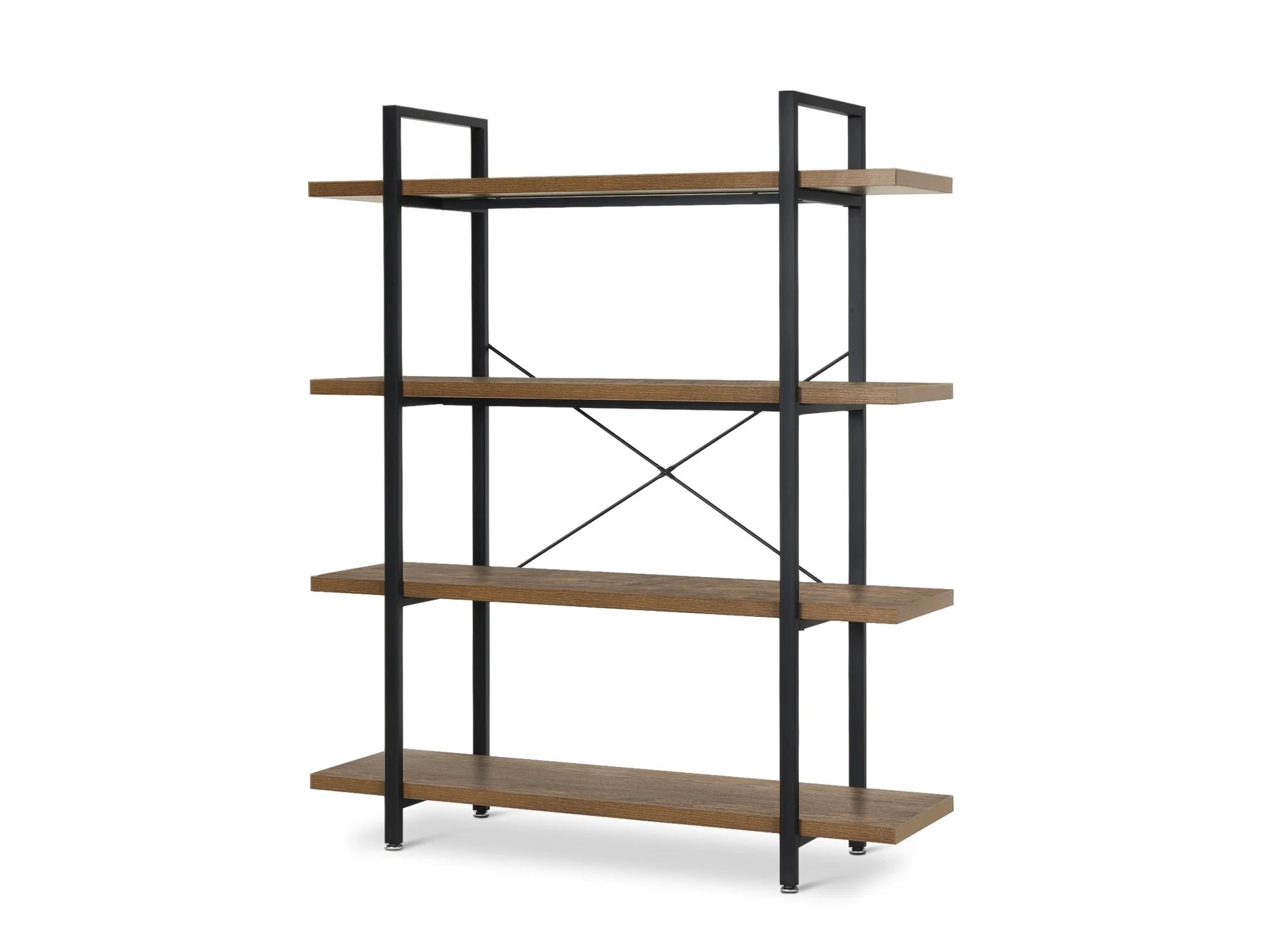 Assal 4 Tier Bookshelf - Oak - Image 4