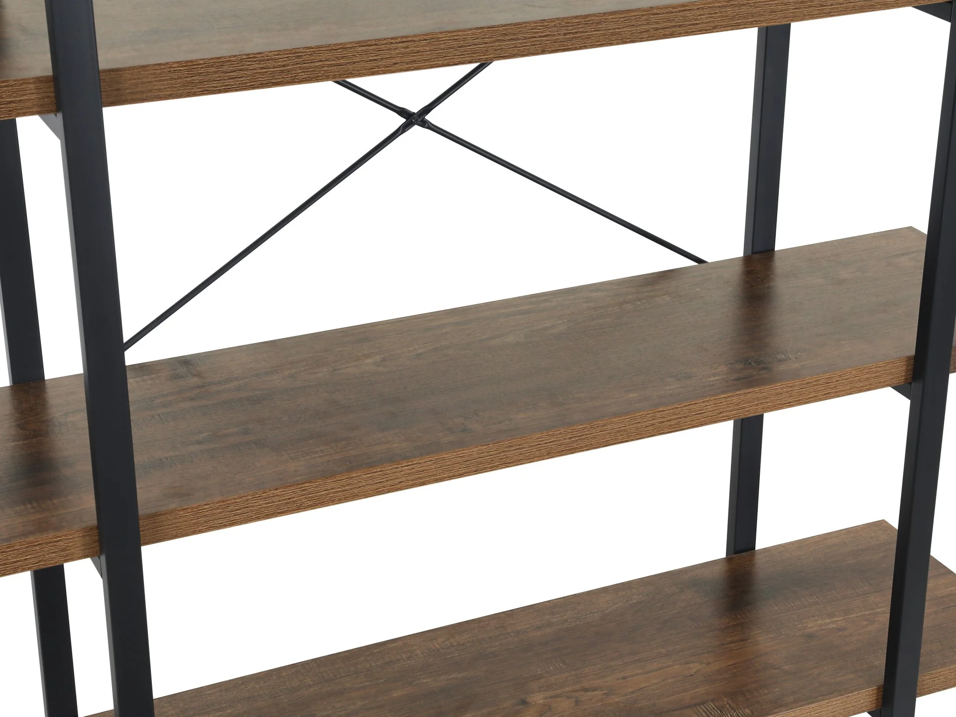 Assal 4 Tier Bookshelf - Oak - Image 5