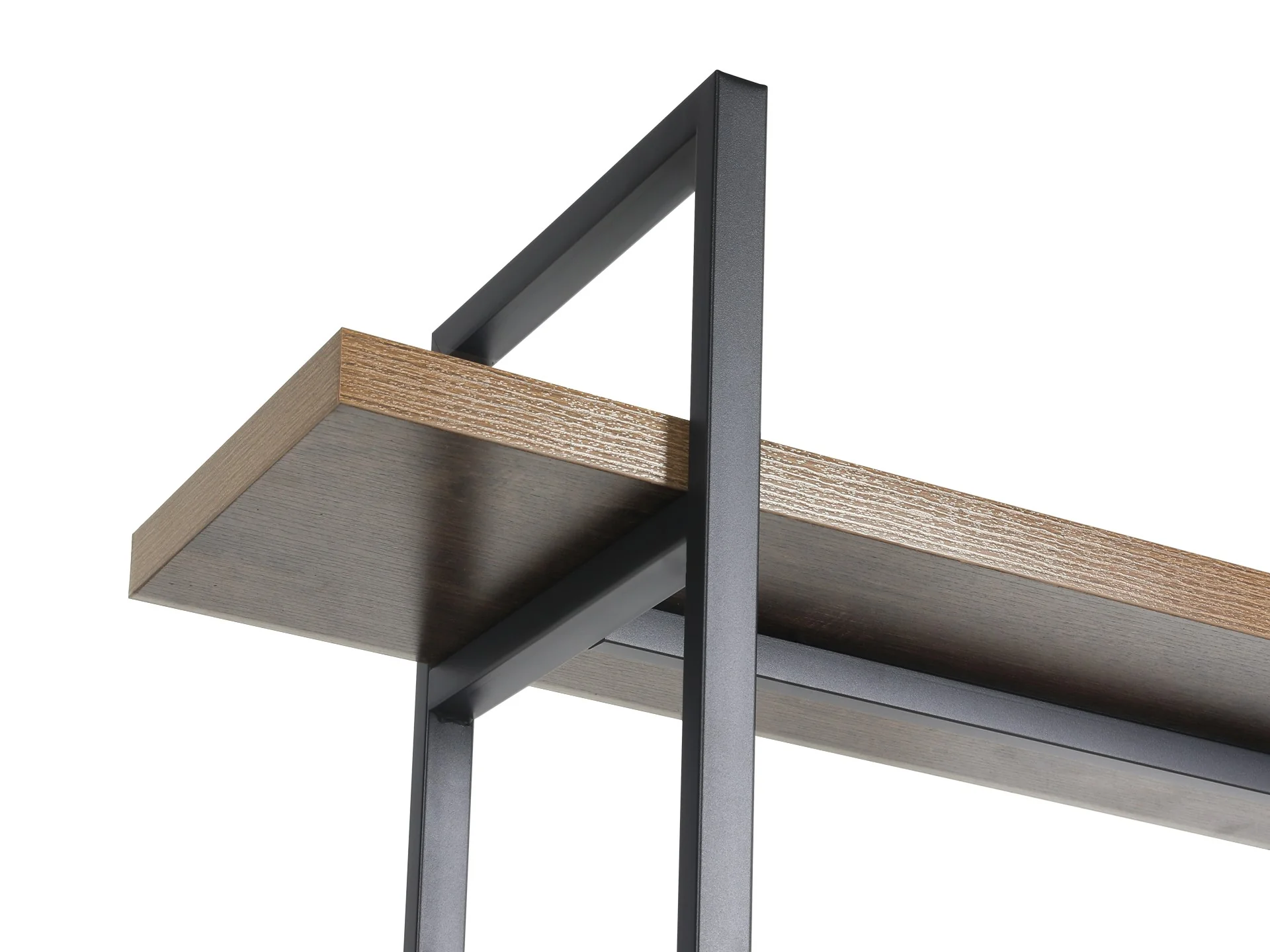 Assal 4 Tier Bookshelf - Oak - Image 7