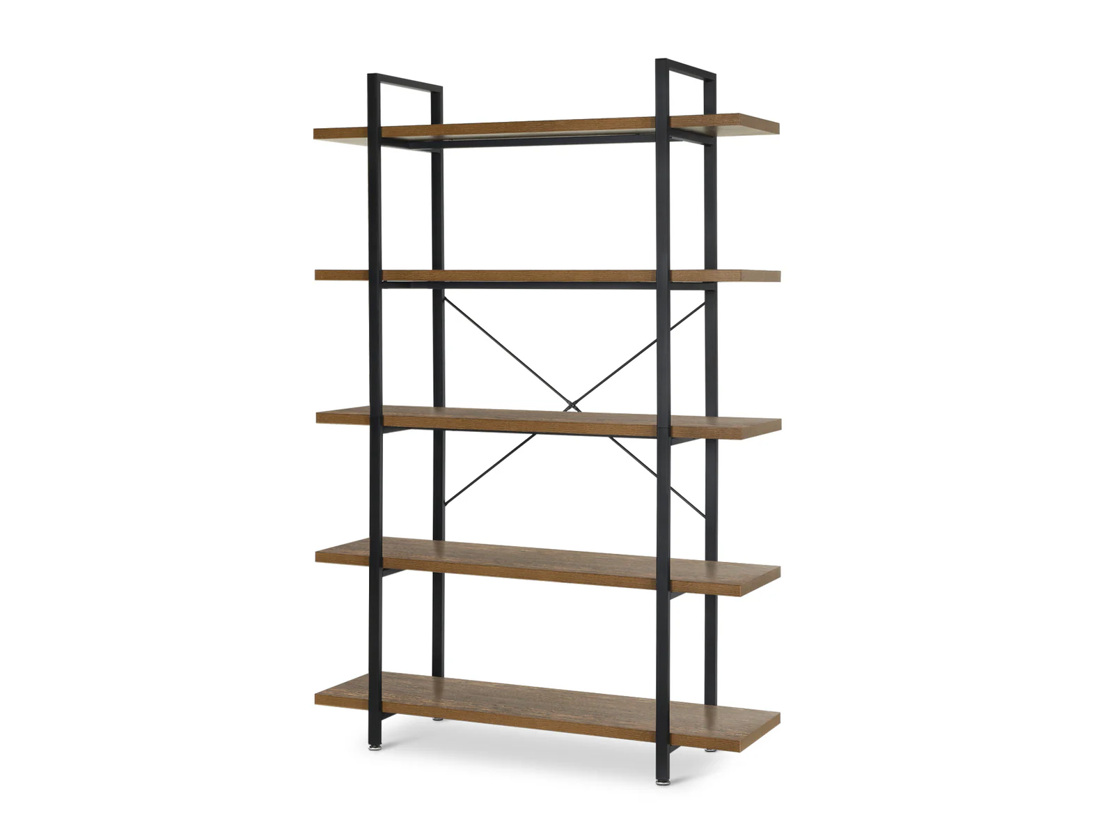 ASSAL 5 Tier Bookshelf - Oak - Image 6