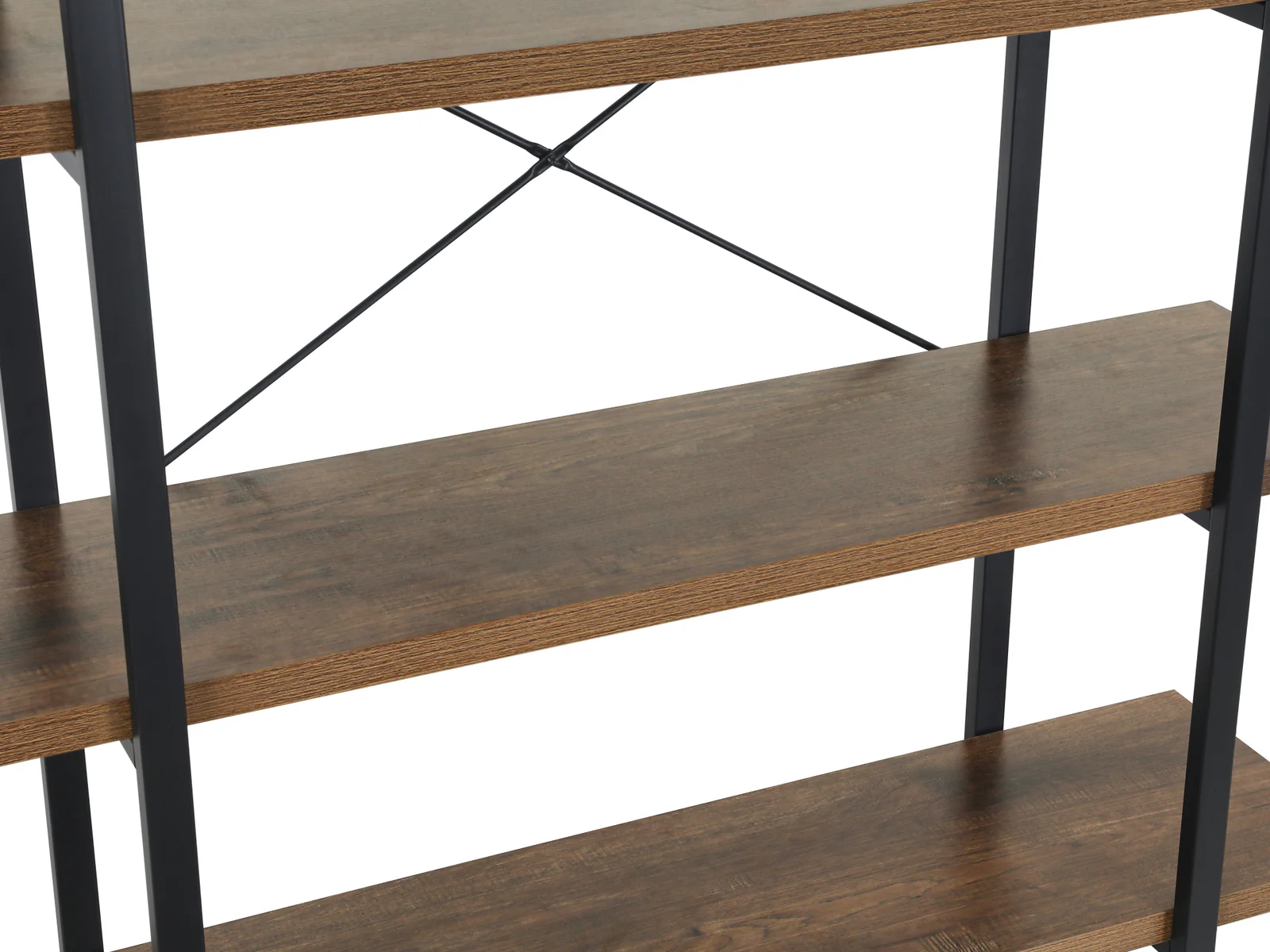 ASSAL 5 Tier Bookshelf - Oak - Image 7