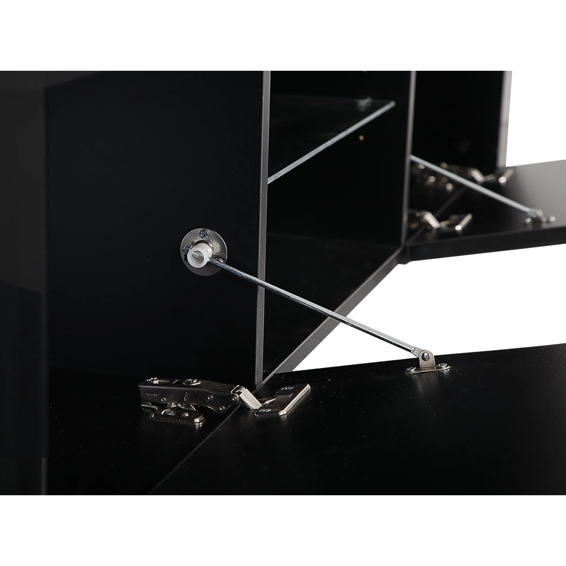 Atka 1.45m LED Entertainment Unit - Black - Image 13