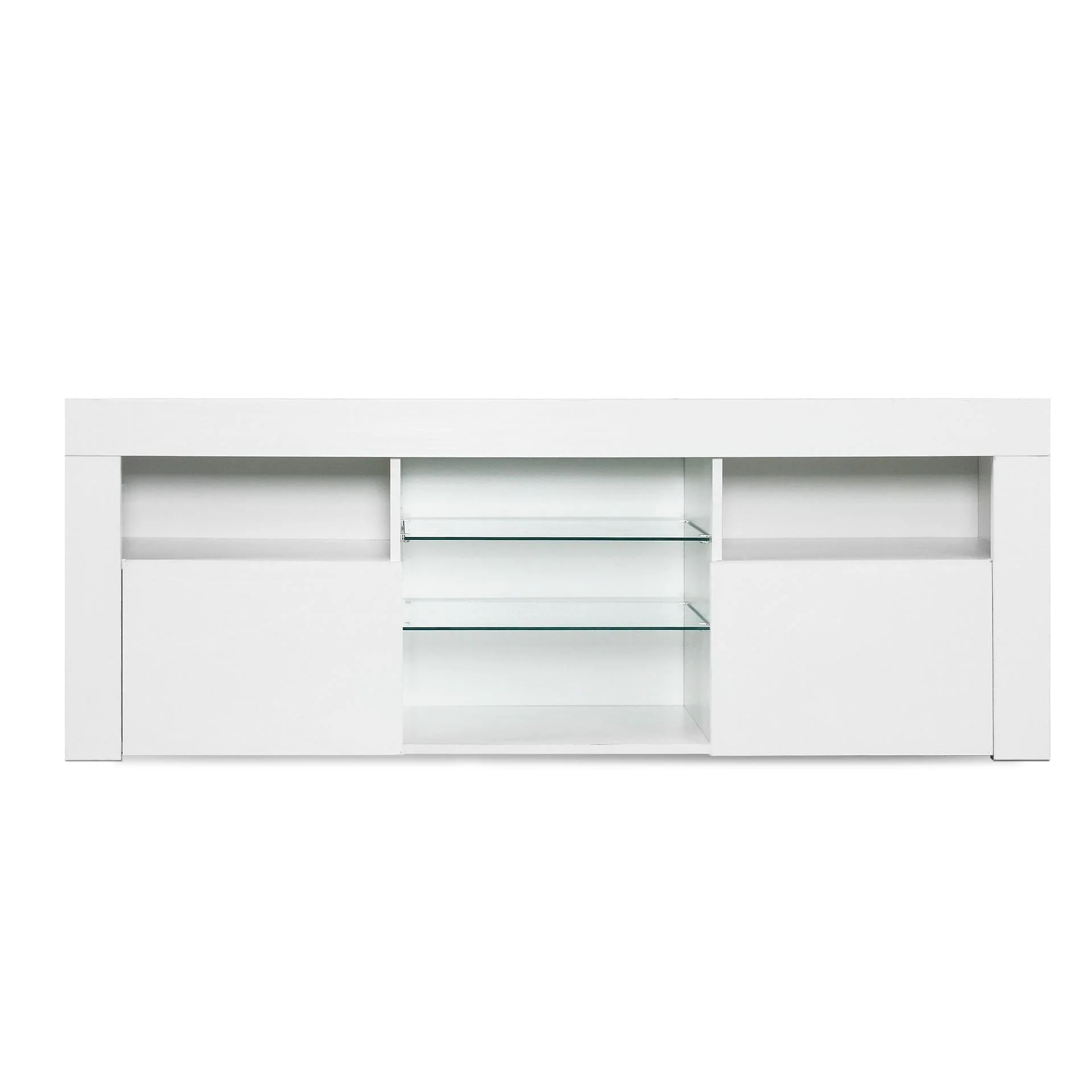 Atka 1.45m LED Entertainment Unit - White - Image 12