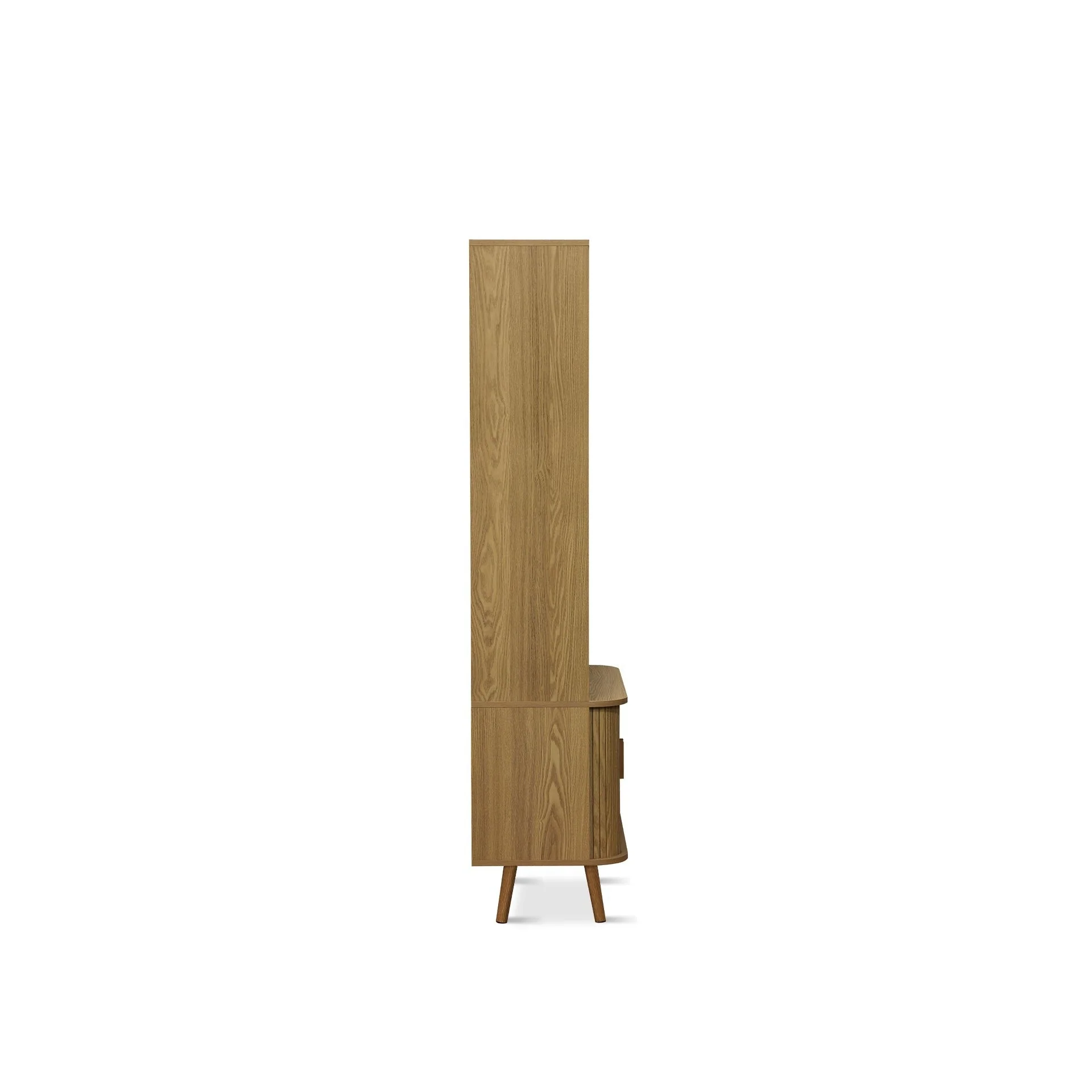 Atlantic 2 Door Bookshelf - Natural - Image 7