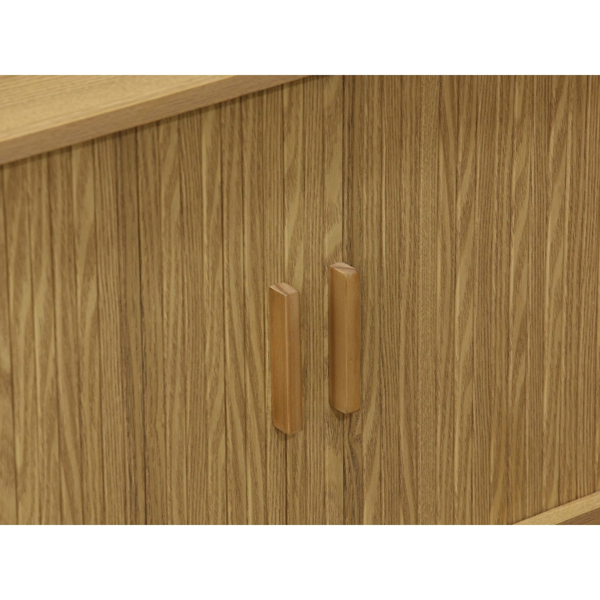 Atlantic 2 Door Bookshelf - Natural - Image 9