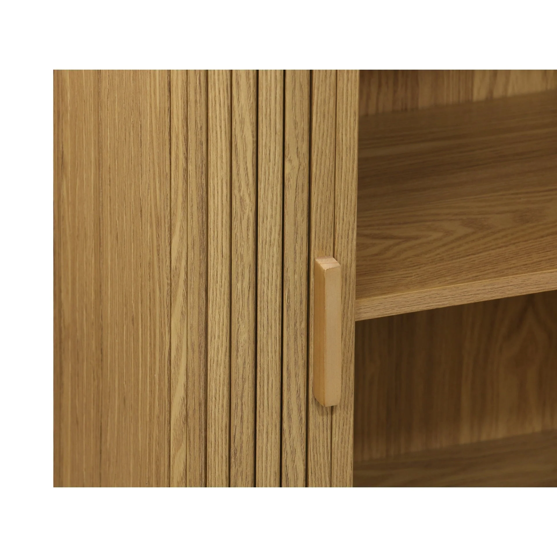 Atlantic 2 Door Sideboard Buffet Table - Natural - Image 8