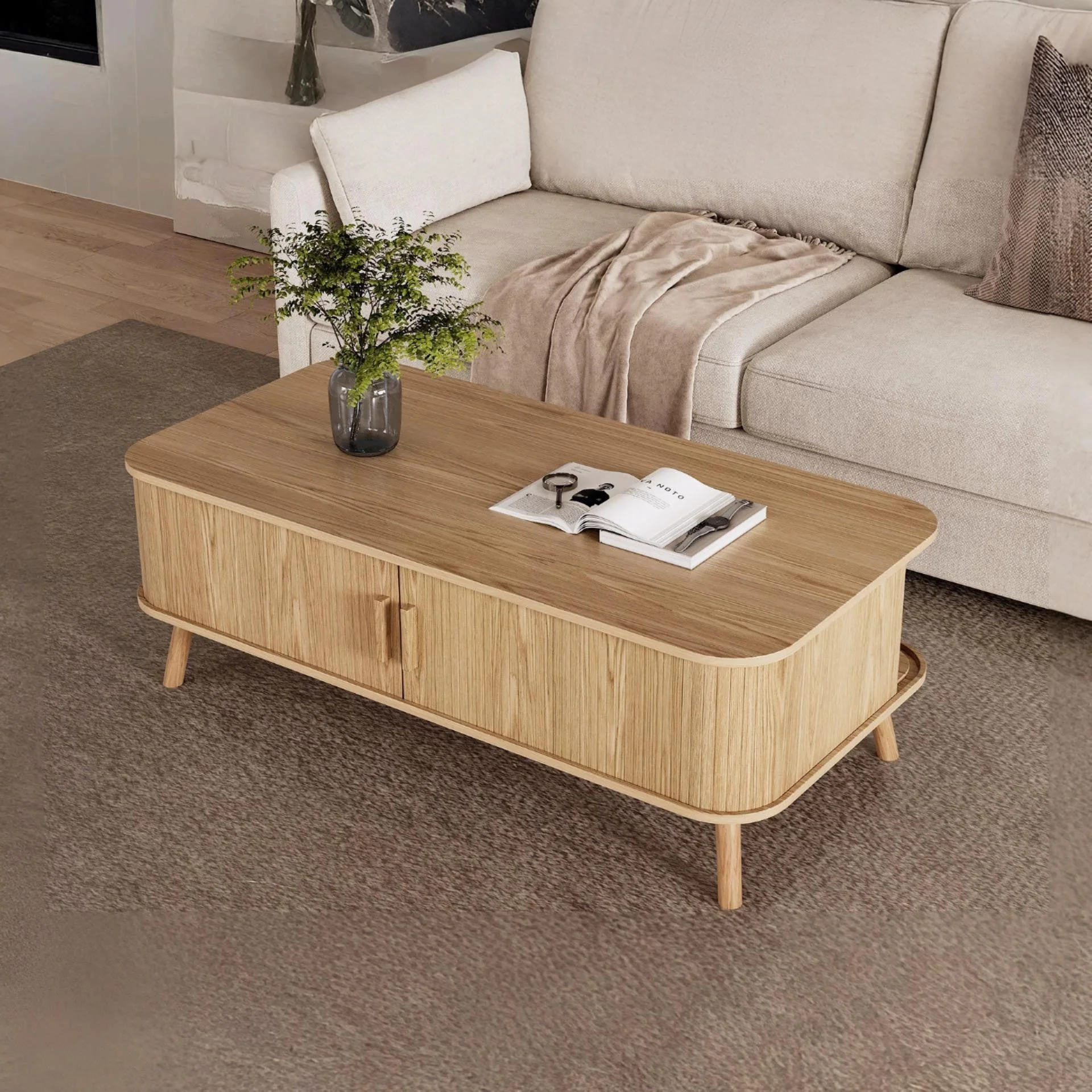 Atlantic Coffee Table - Natural - Image 3
