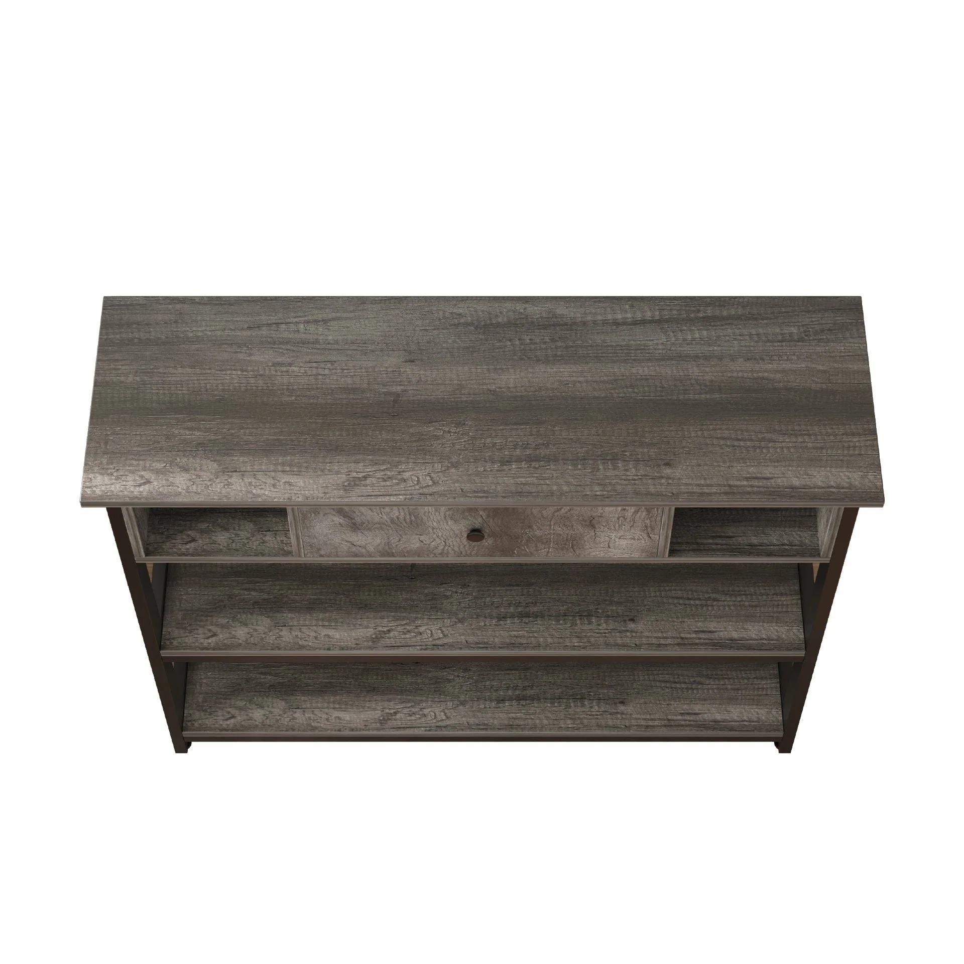 Atlas 1m Console Table with Drawer - Gray Oak - Image 9