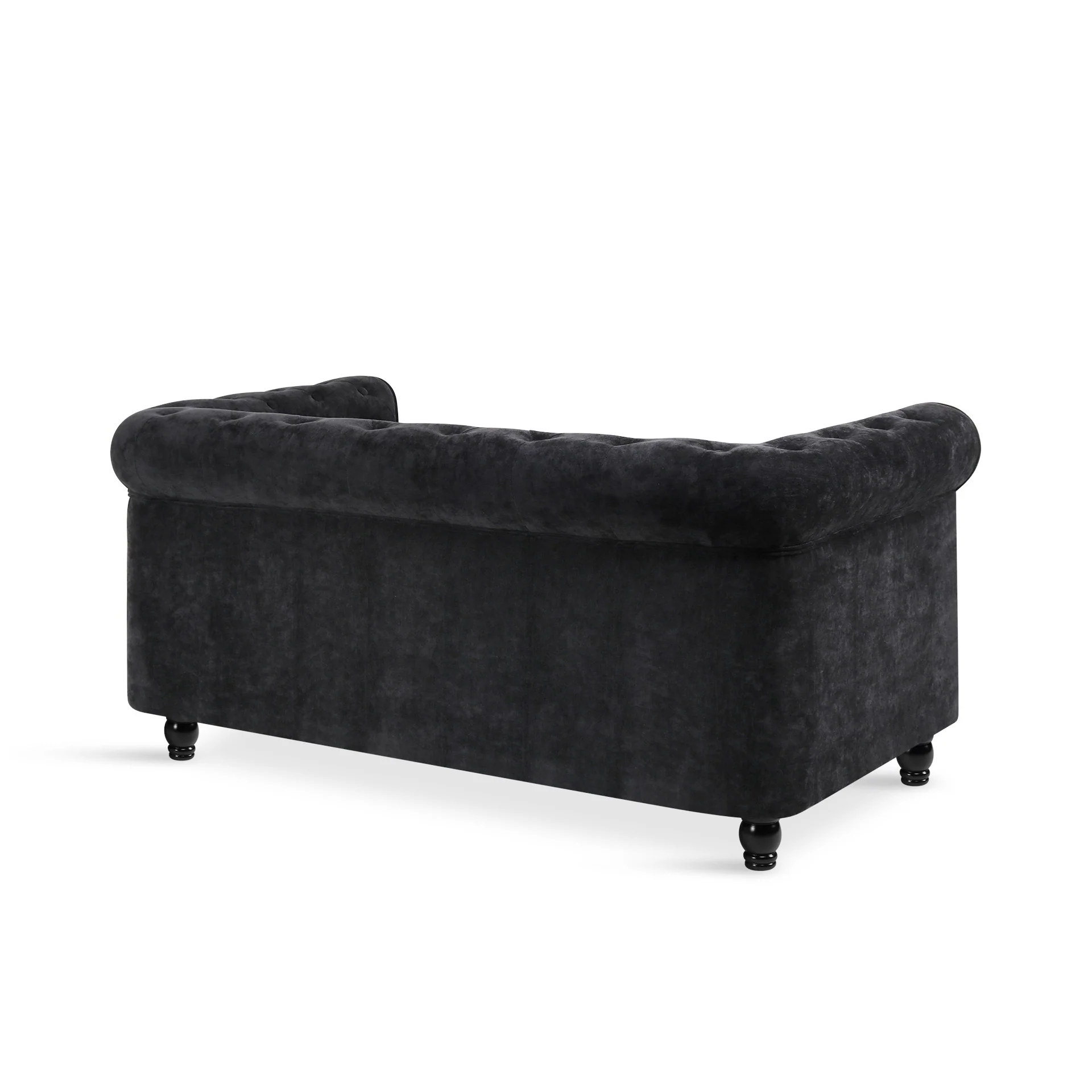 Aviana 2 Seater Sofa - Black - Image 10