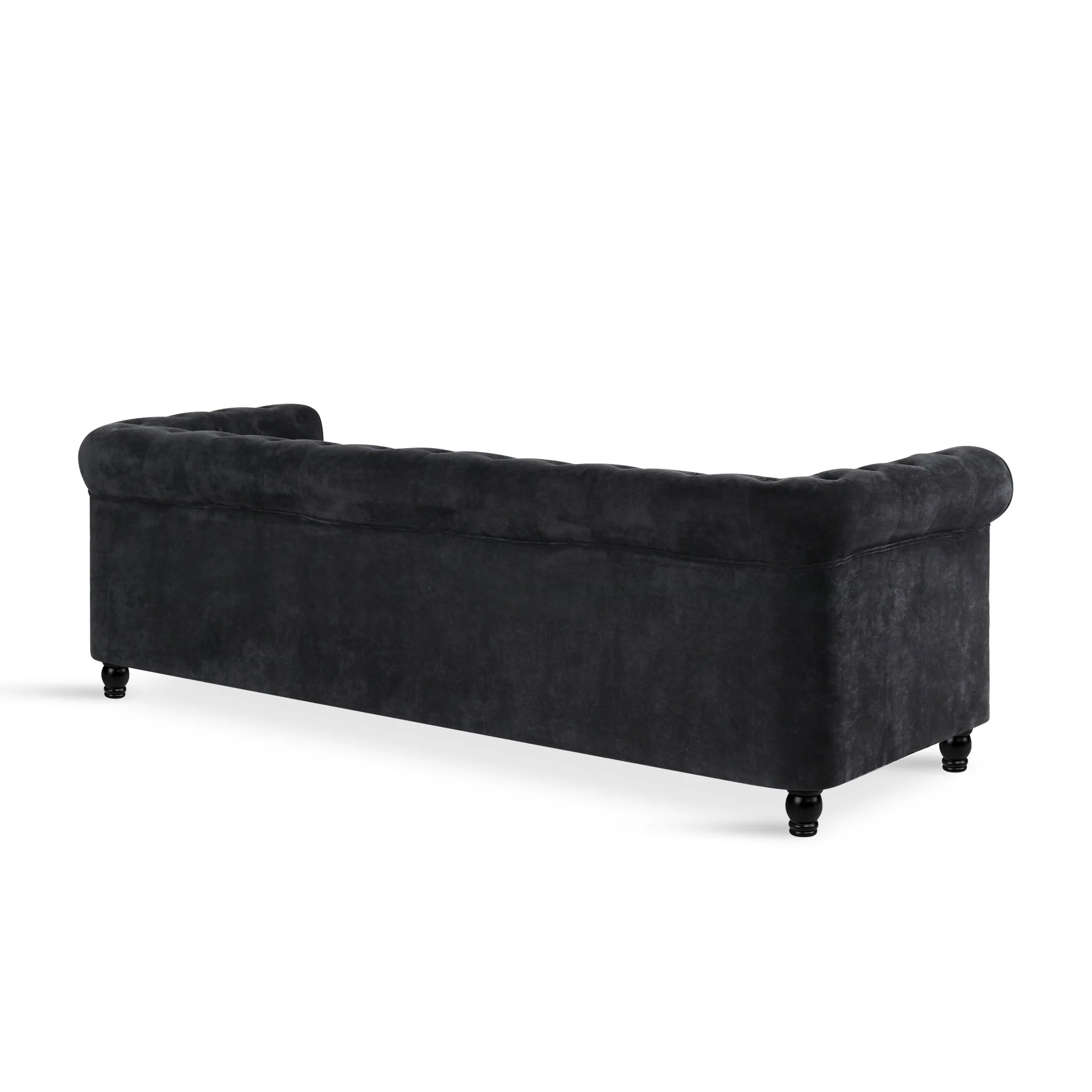 Aviana 3 Seater Sofa - Black - Image 10