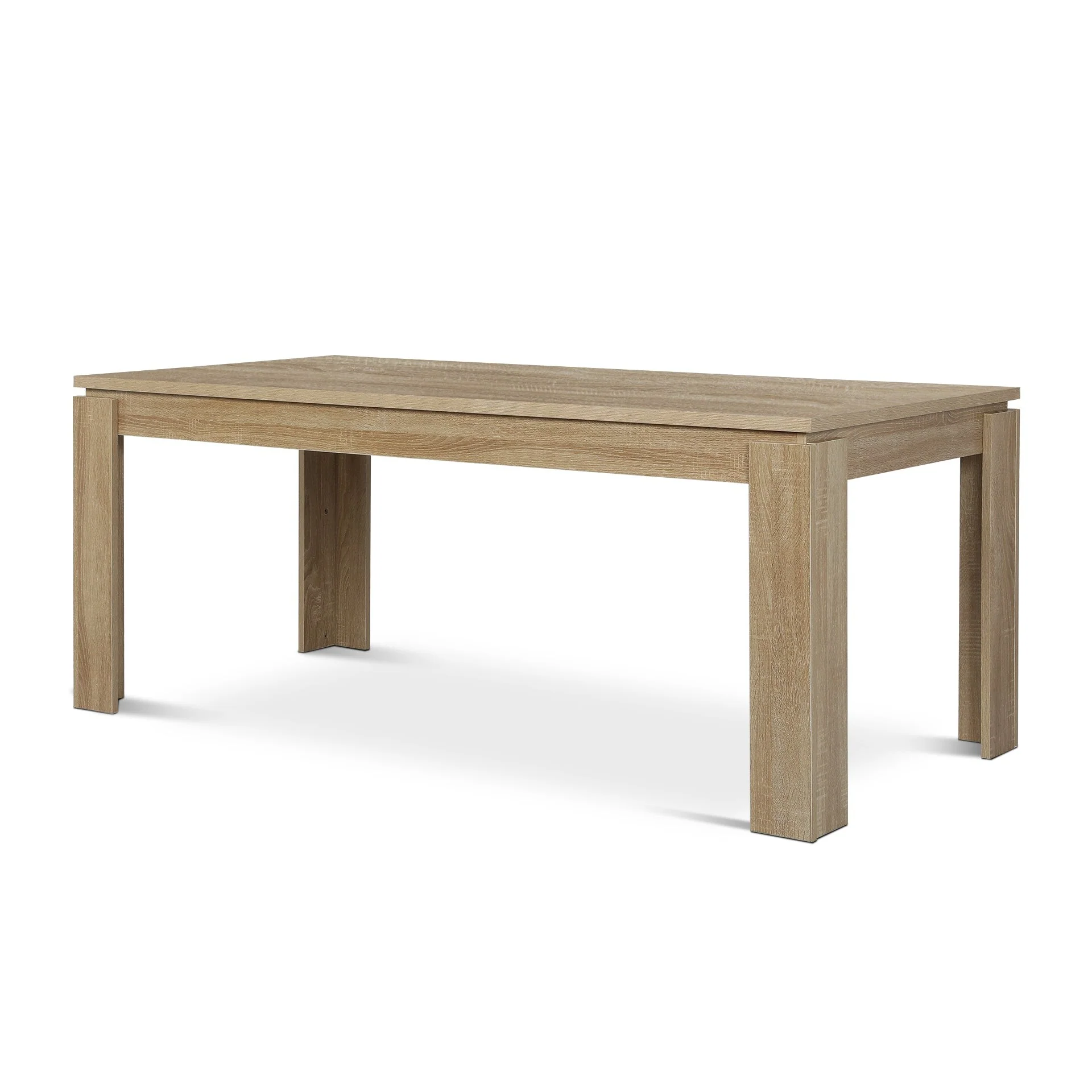 Azar Dining Table Rectangle 160 x 80cm - Natural - Image 5