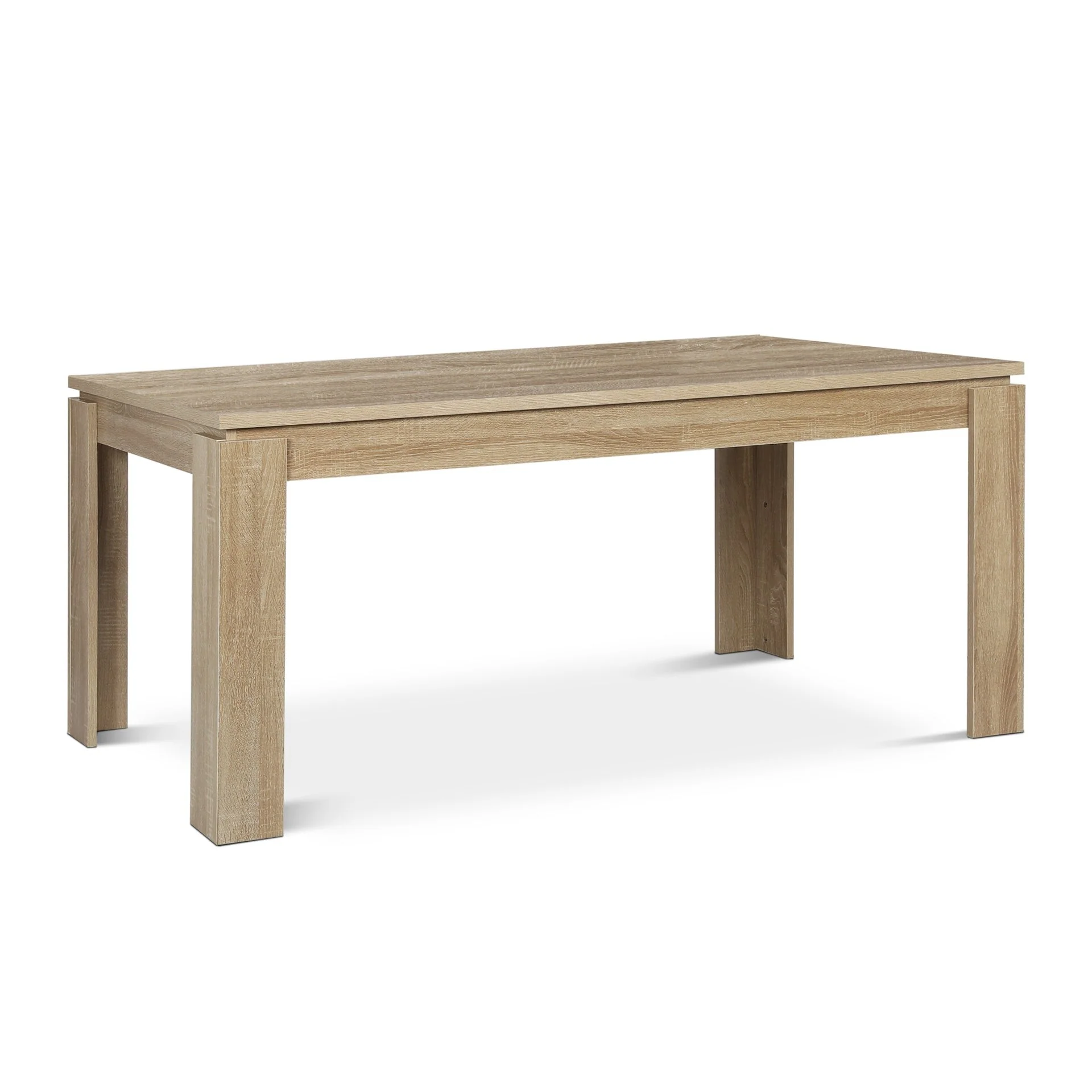 Azar Dining Table Rectangle 160 x 80cm - Natural - Image 6