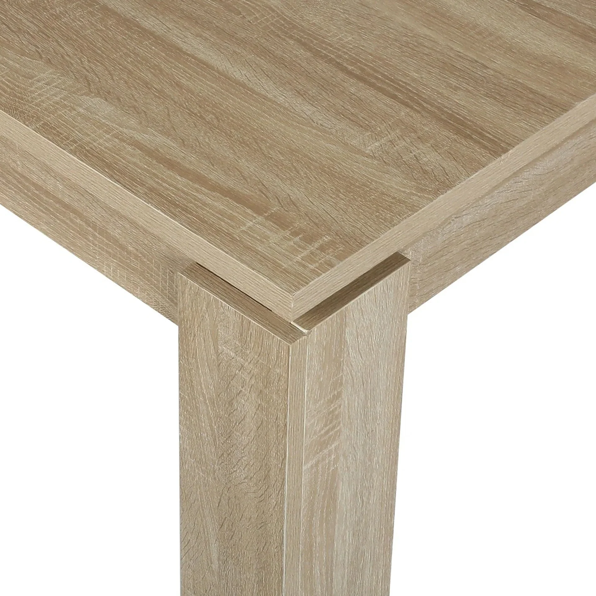 Azar Dining Table Rectangle 160 x 80cm - Natural - Image 7