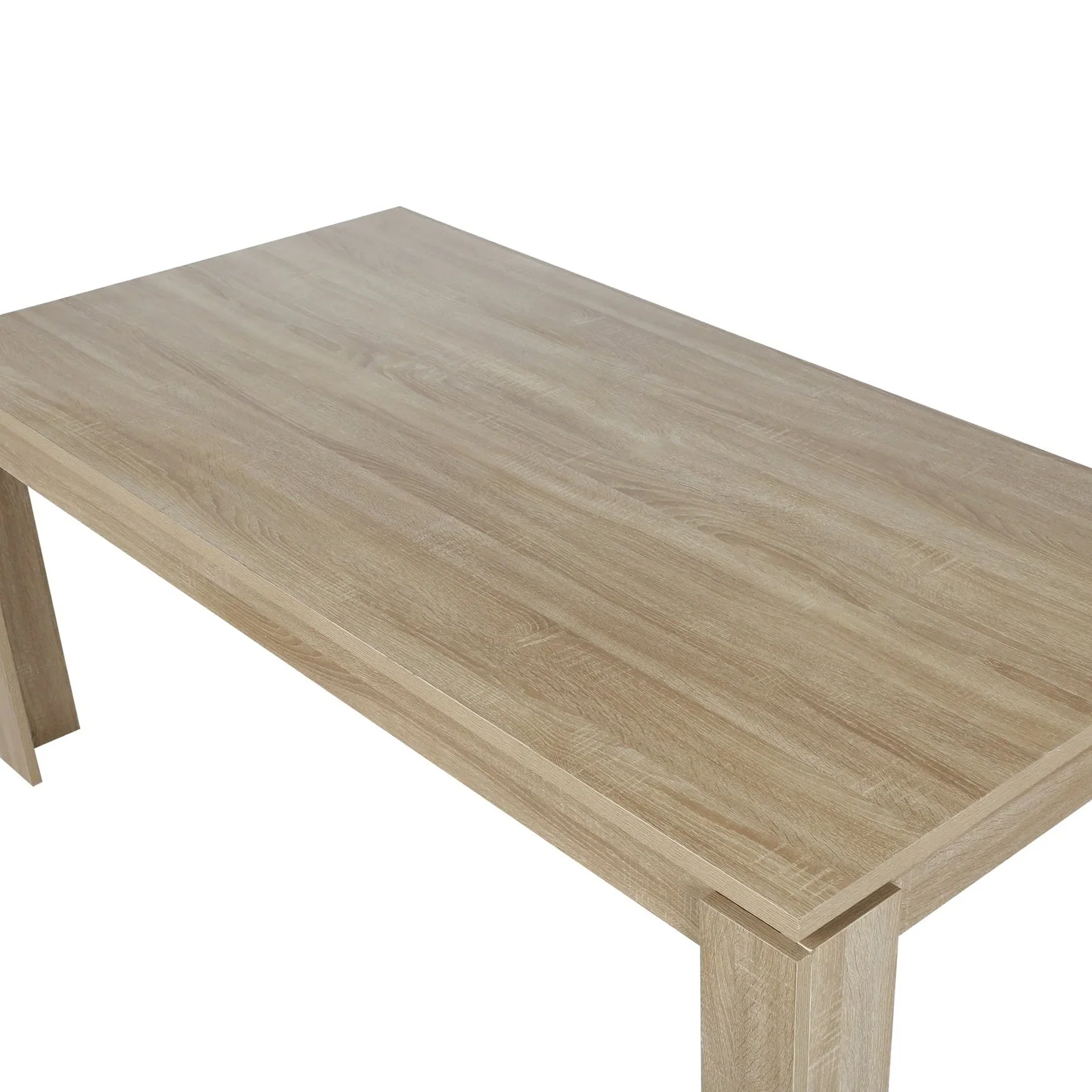Azar Dining Table Rectangle 160 x 80cm - Natural - Image 8