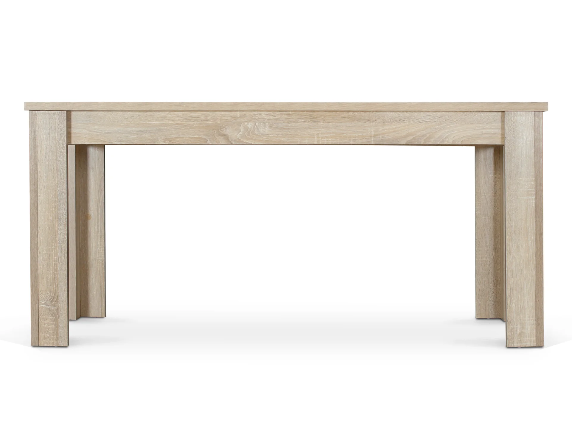 Azar Dining Table Rectangle 160 x 80cm - Oak - Image 7