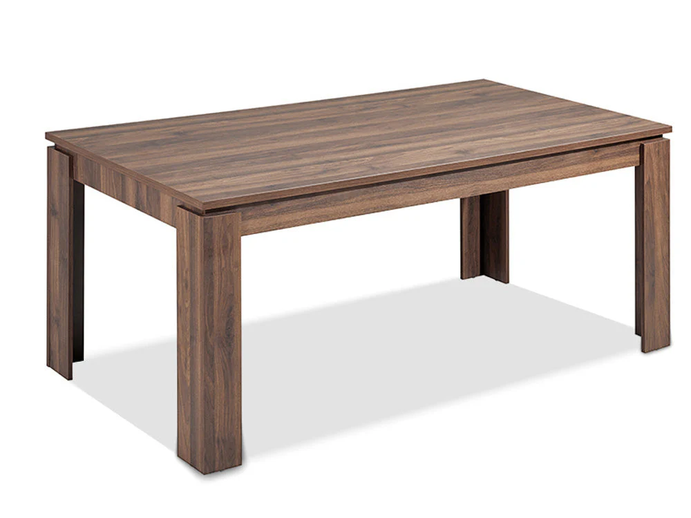 AZAR Dining Table Rectangle 180 x 90cm - WALNUT - Image 4