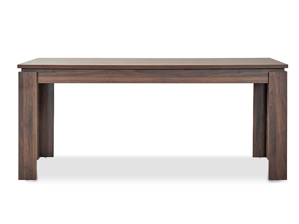 AZAR Dining Table Rectangle 180 x 90cm - WALNUT - Image 5