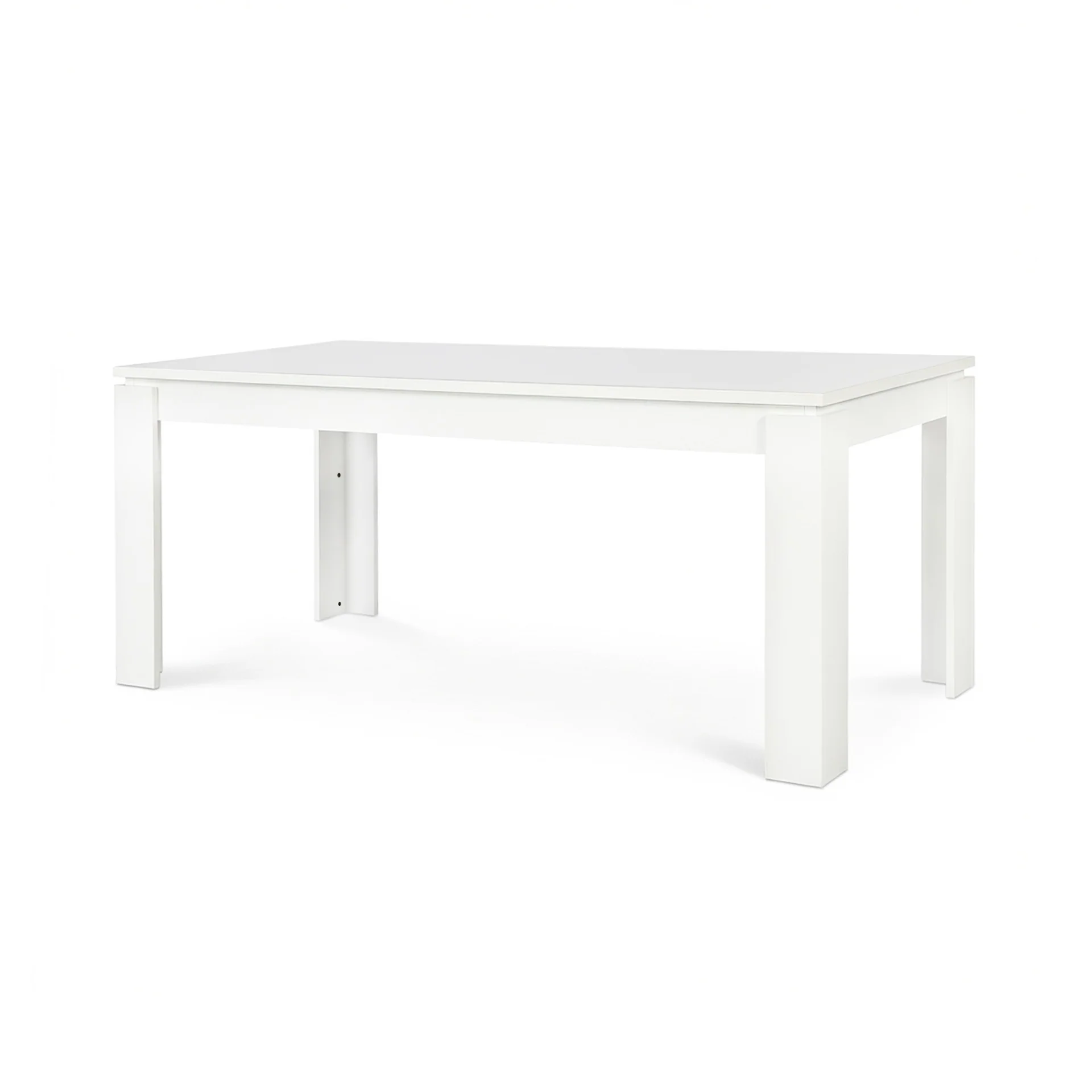 Azar Dining Table Rectangle 180 x 90cm - White - Image 11