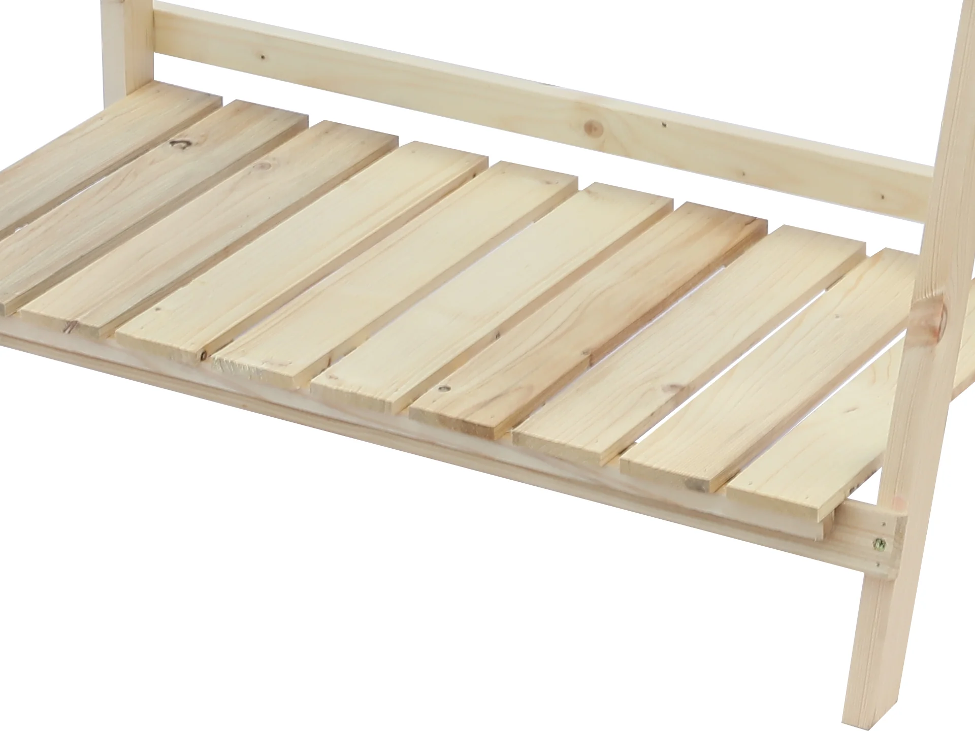 Balaton Ladder Planter Stand 100cm - Oak - Image 7