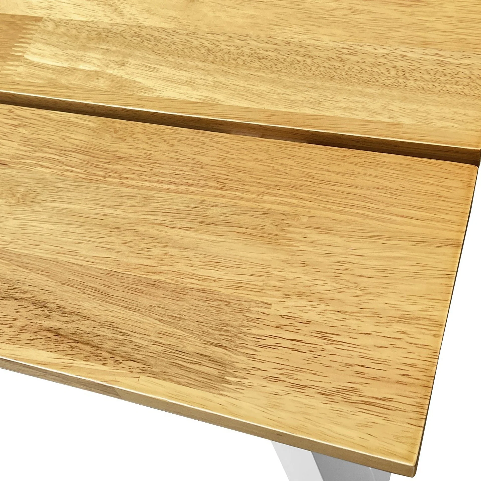 Bali Dining Bench Seat - Oak + White - Image 6