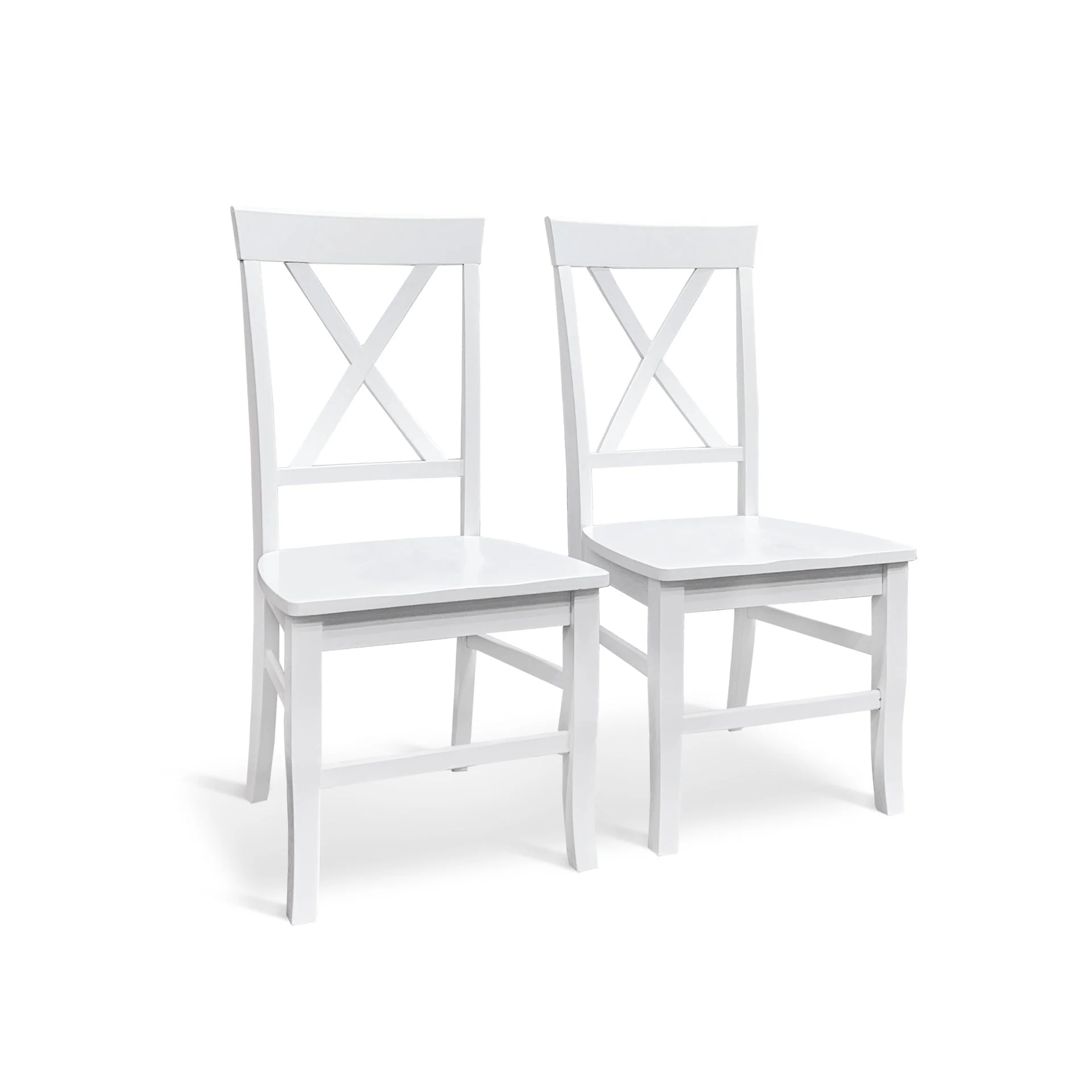 Bali Dining Chair - Set of 2 - White - Image 4