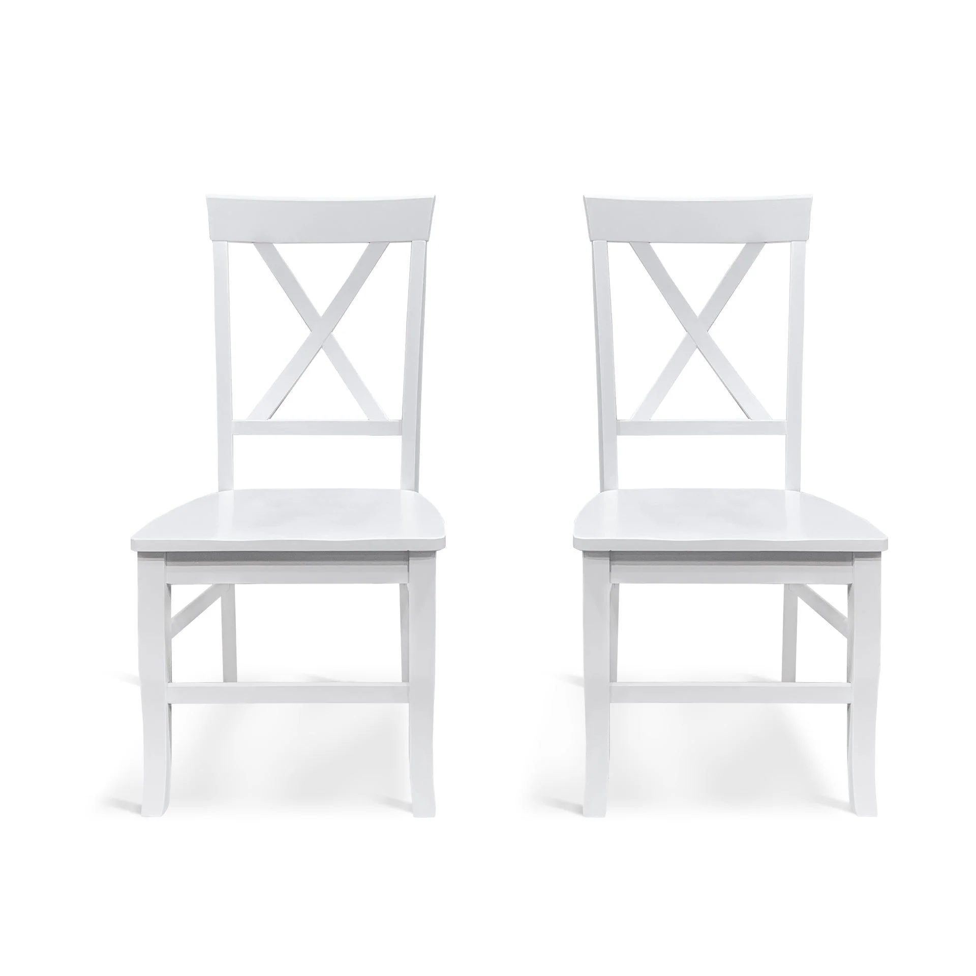 Bali Dining Chair - Set of 2 - White - Image 5