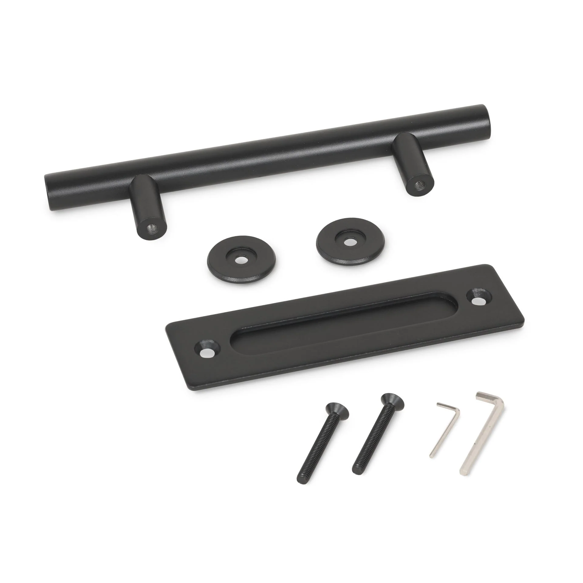 Barn Door Handle 12” - Black - Image 14