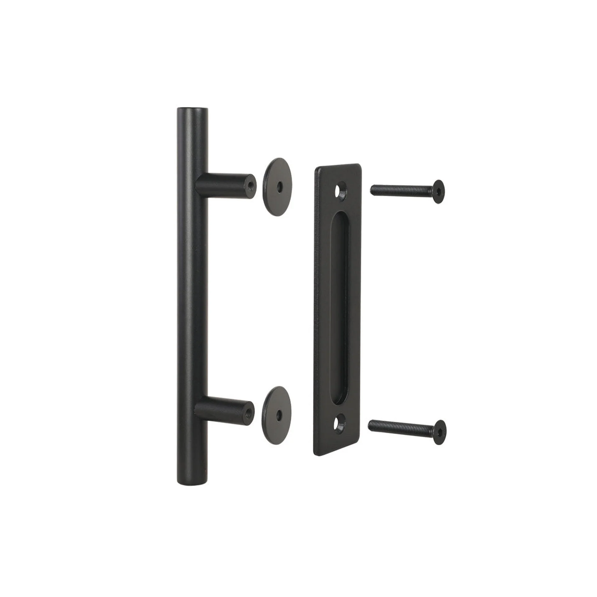 Barn Door Handle 12” - Black - Image 6