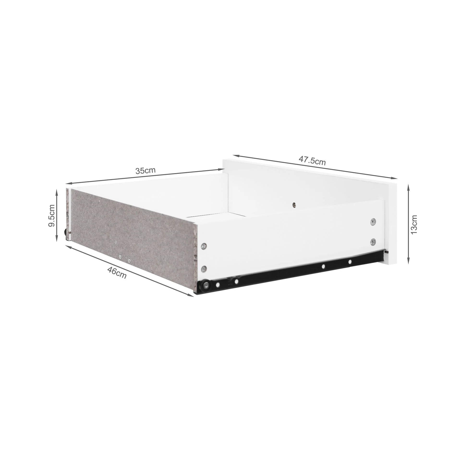 Barrett Rectangular Coffee Table - White - Image 8