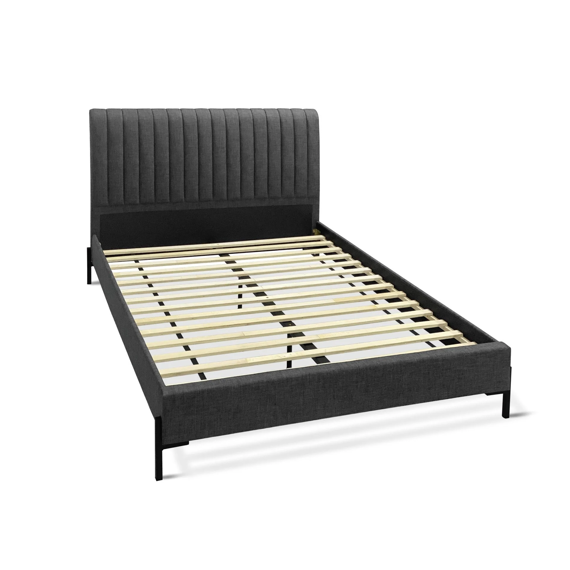 Barrow Queen Bed Frame - Black - Image 3