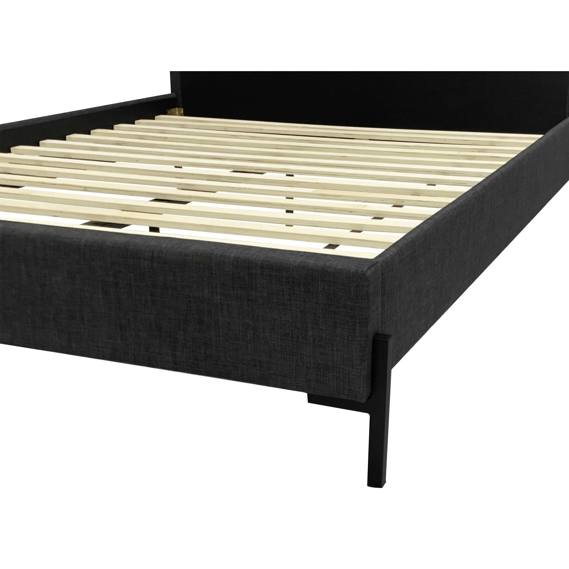Barrow Queen Bed Frame - Black - Image 4