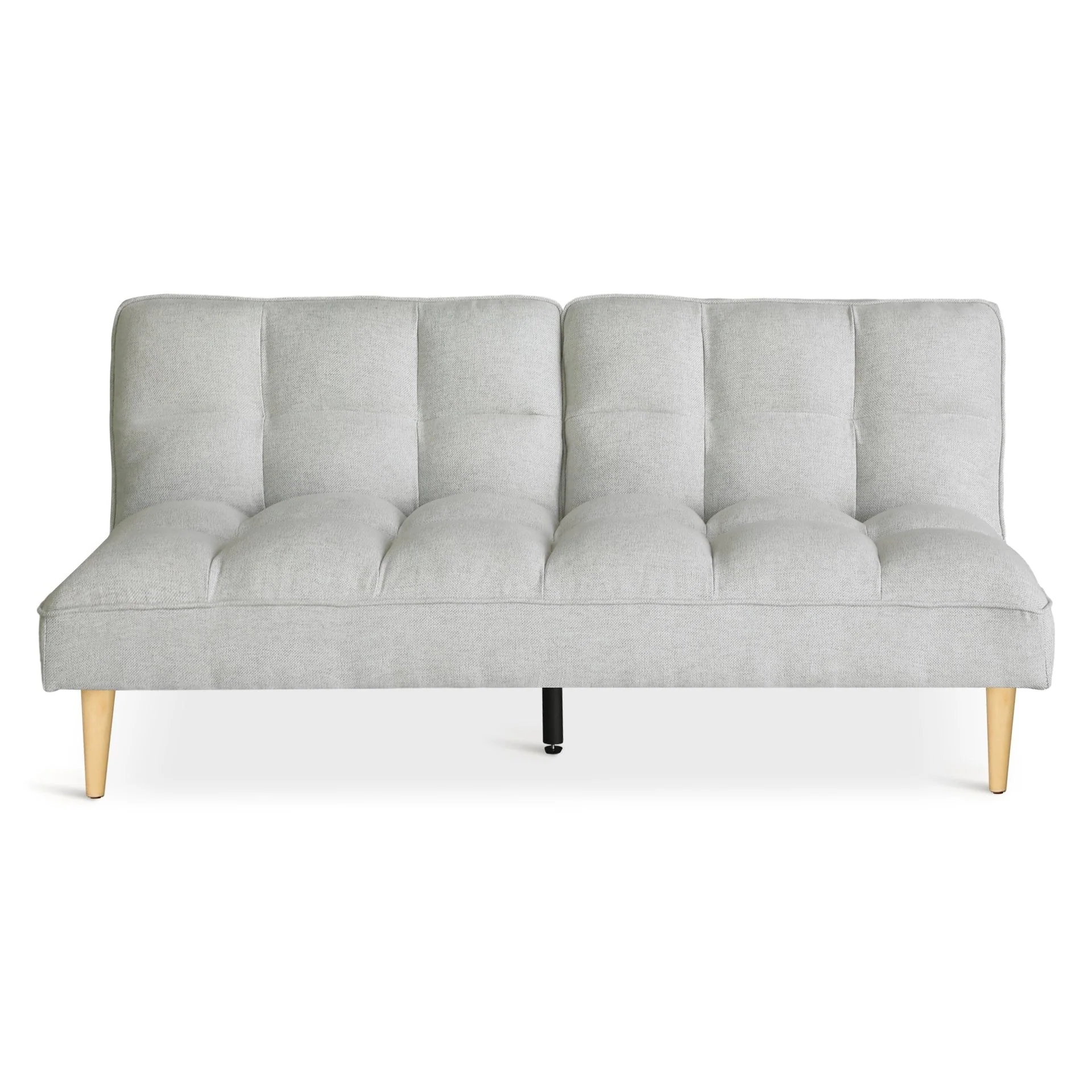 Barton 3 Seater Sofa Bed - Light Grey - Image 9