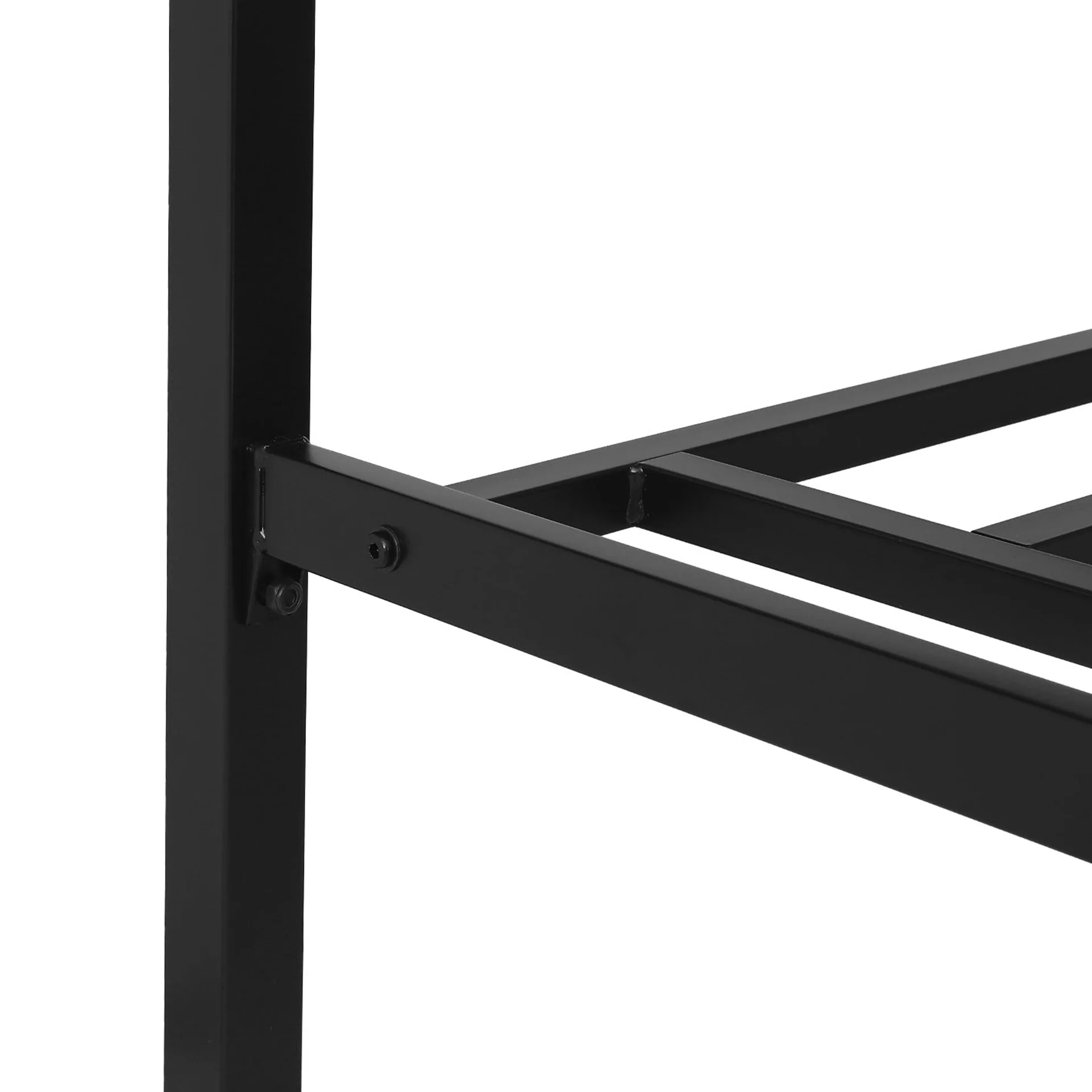 Bella Single Bed Frame - Oak + Black - Image 10