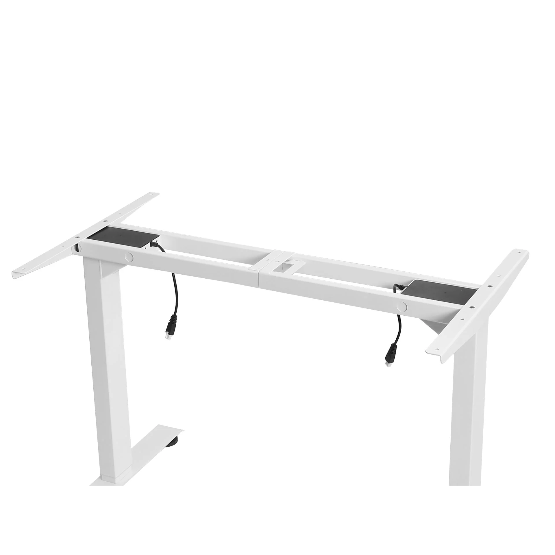 Bennie 120cm Dual Motor Electric Standing Desk - Beige - Image 10