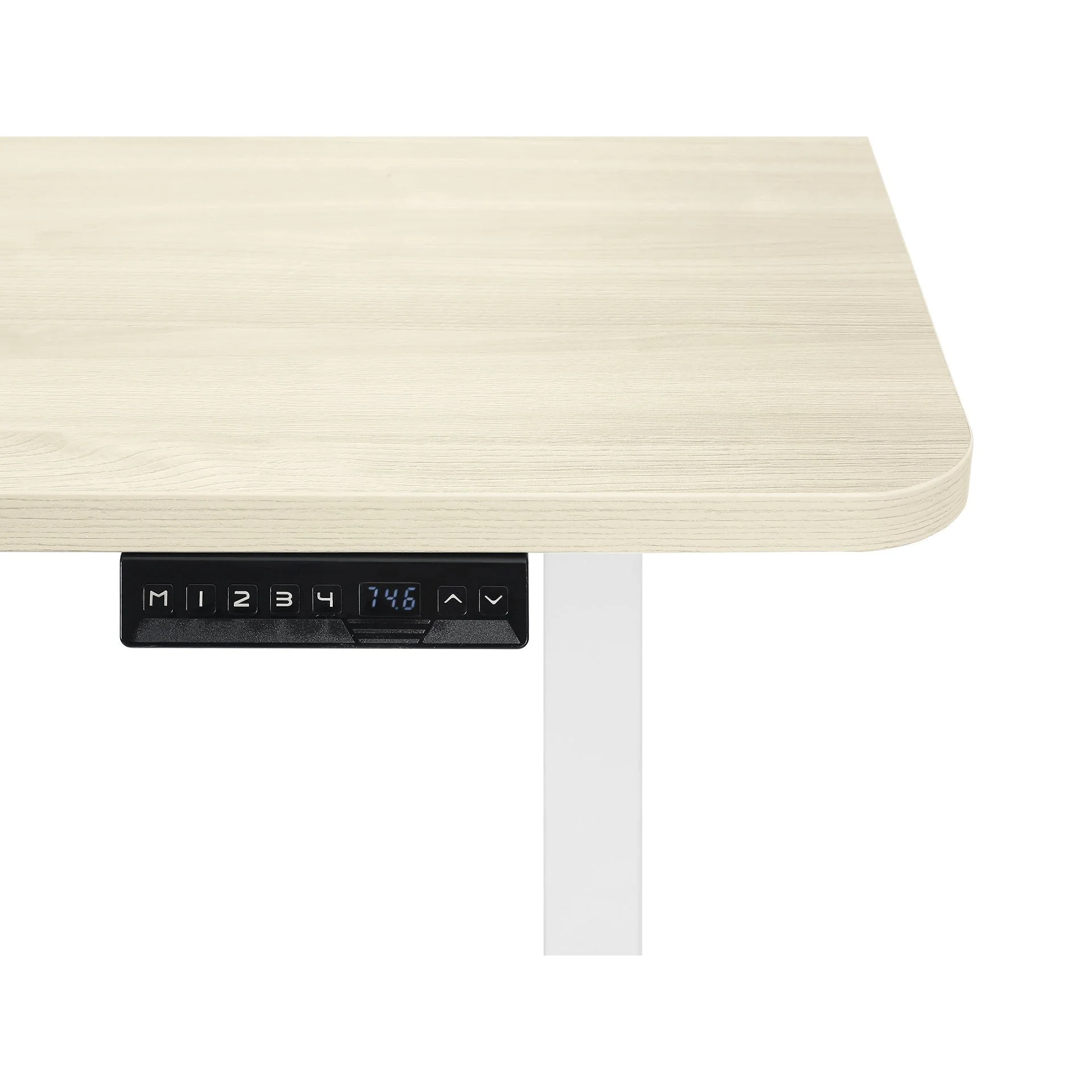 Bennie 120cm Dual Motor Electric Standing Desk - Beige - Image 12