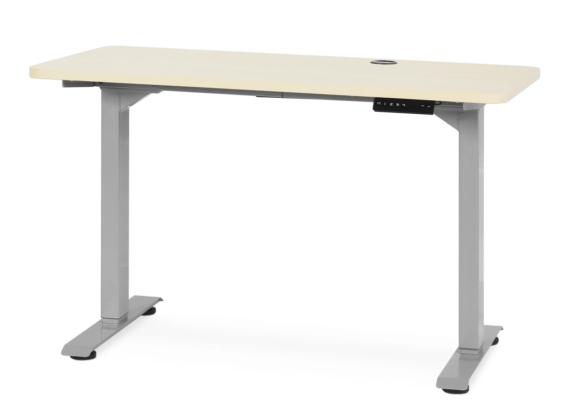BENNIE 120CM Dual Motor Electric Standing Desk - BEIGE - Image 4