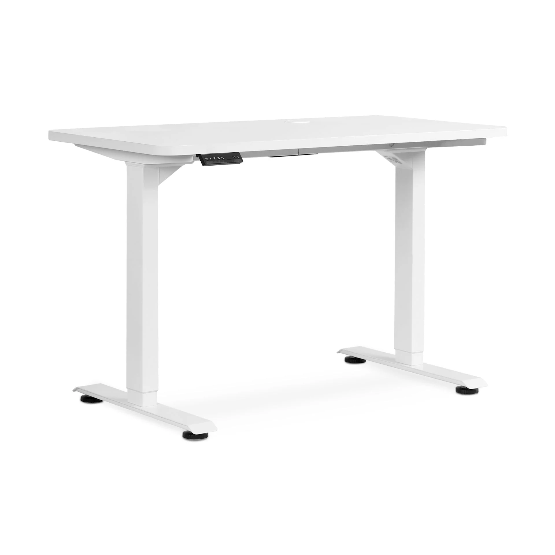 Bennie 120cm Dual Motor Electric Standing Desk - White - Image 2