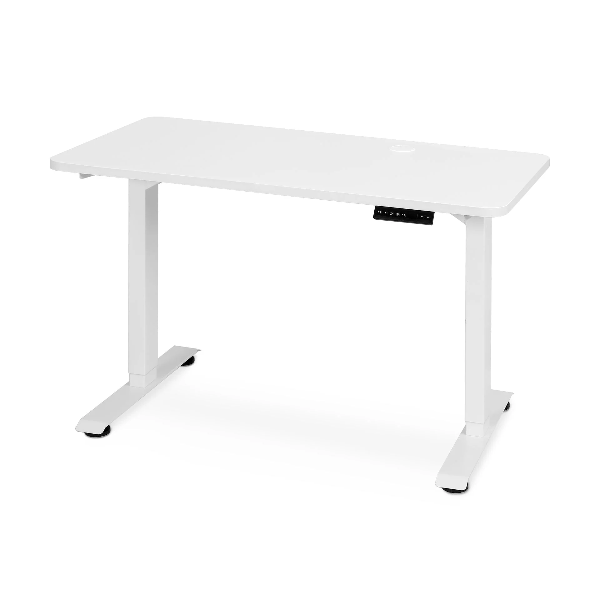 Bennie 120cm Dual Motor Electric Standing Desk - White - Image 3