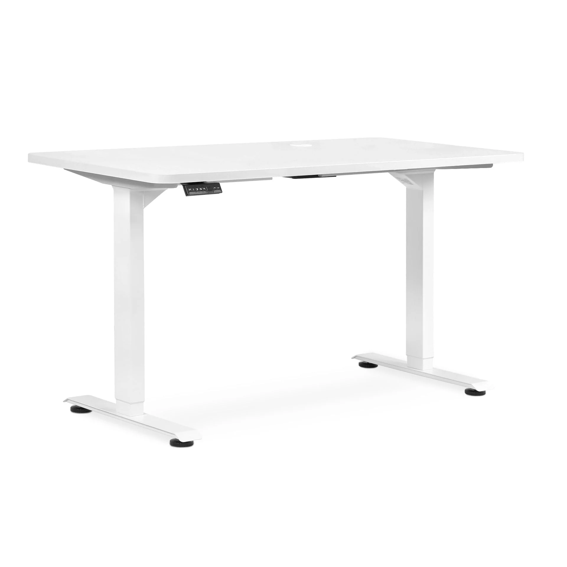 Bennie 140cm Dual Motor Electric Standing Desk - White - Image 2
