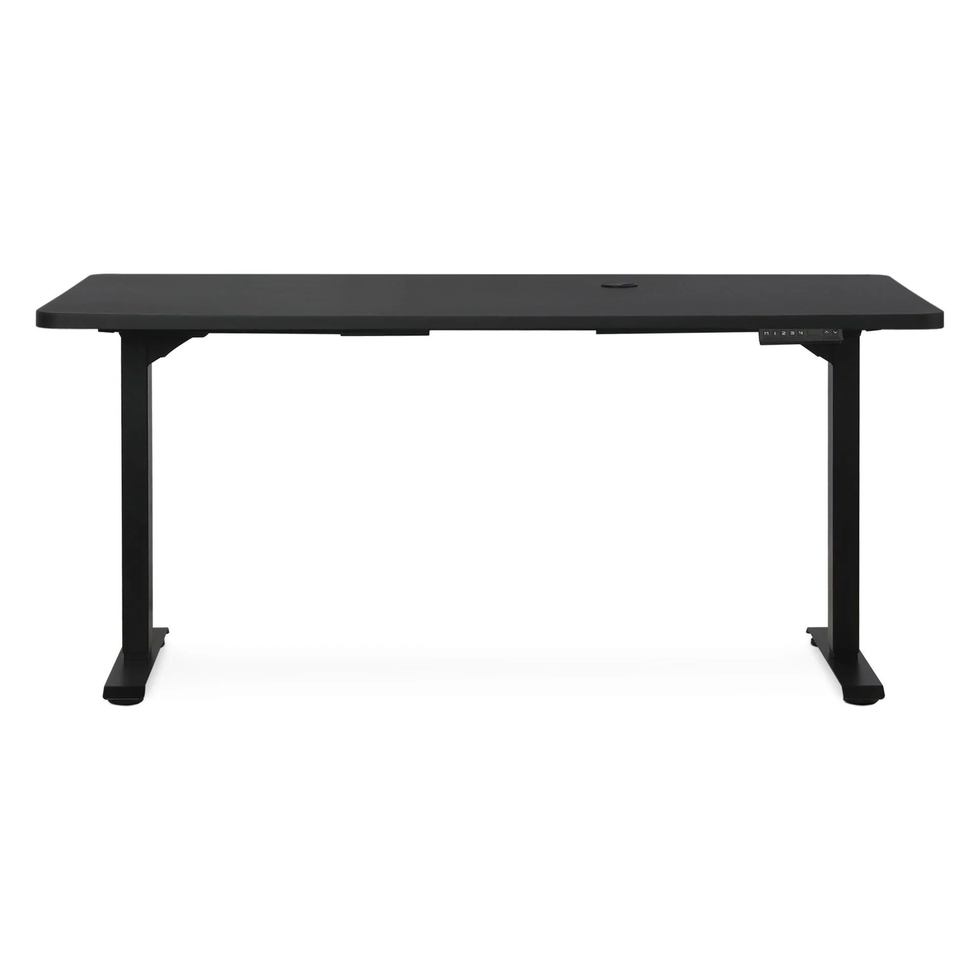 Bennie 160cm Dual Motor Electric Standing Desk - Black - Image 3