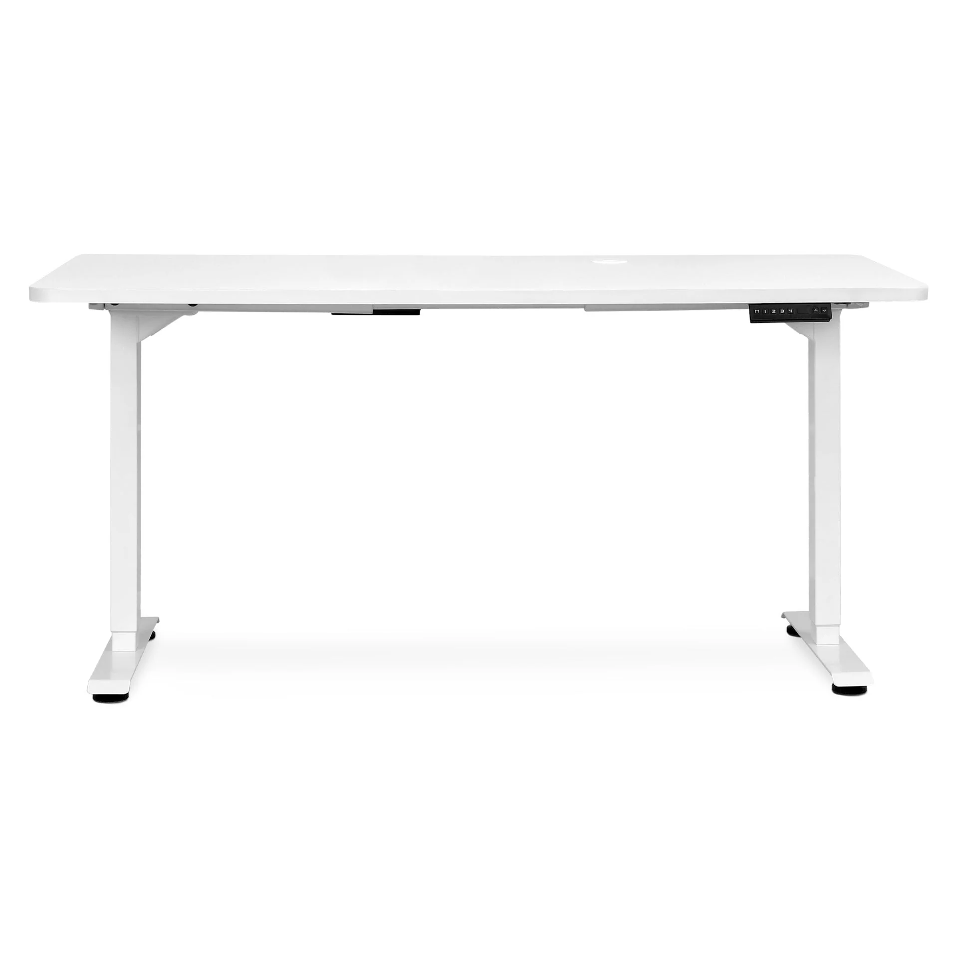 Bennie 160cm Dual Motor Electric Standing Desk - White - Image 6