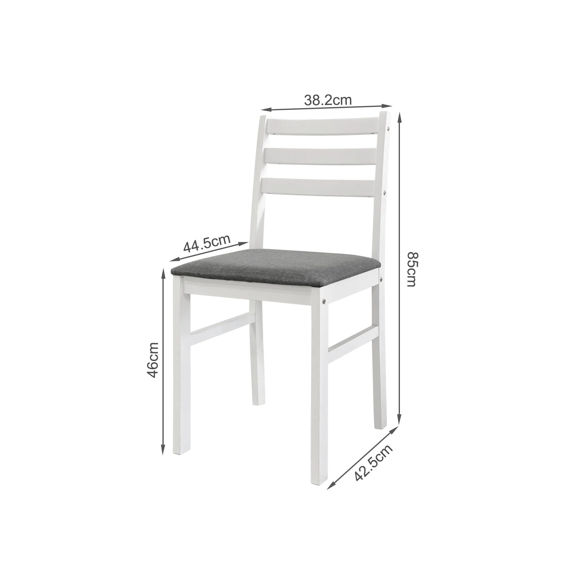 Bentley Dining Chair - Set of Two - White - Image 9