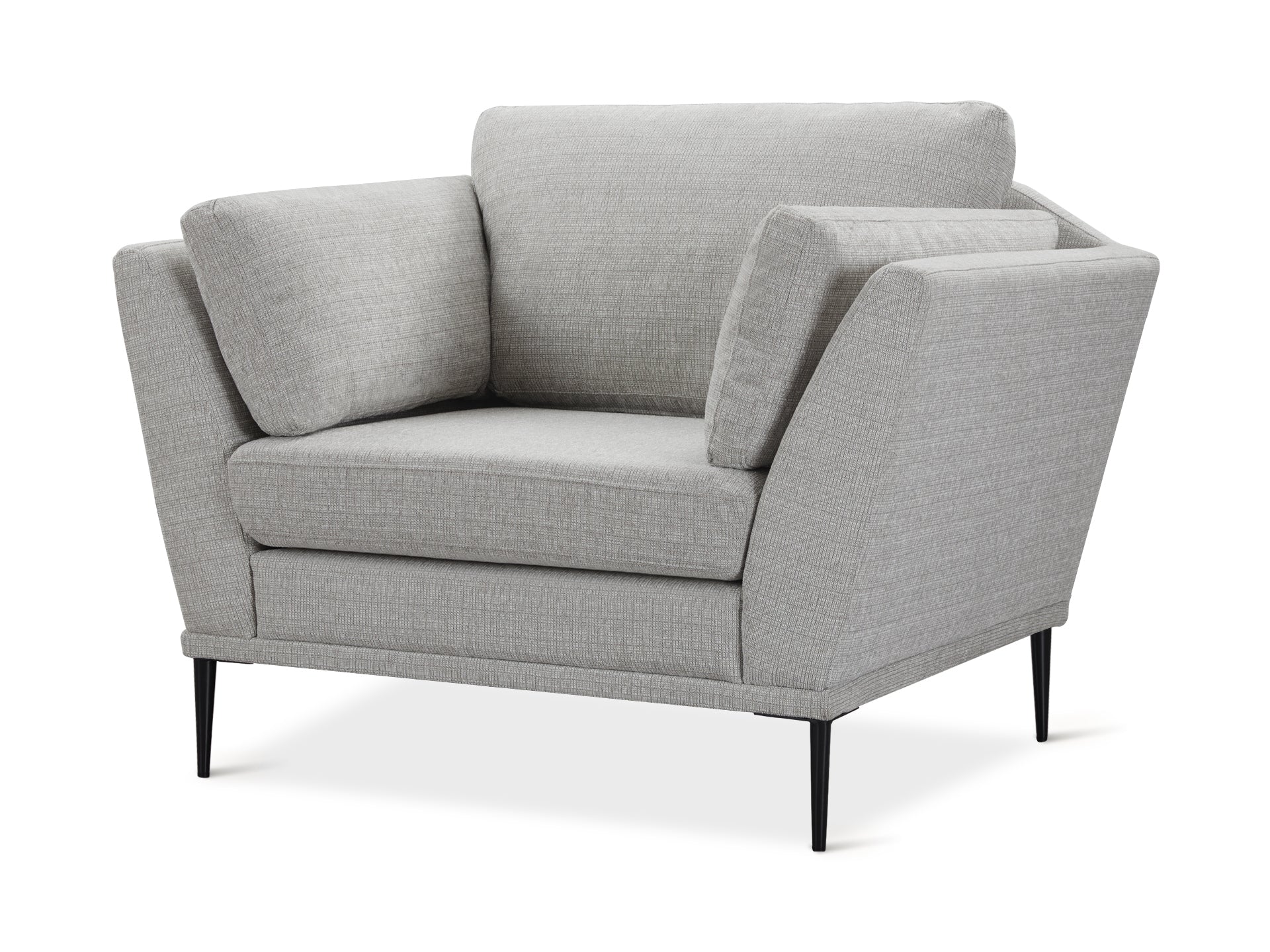 Berlin Occasional Chair - Light Grey - Image 4