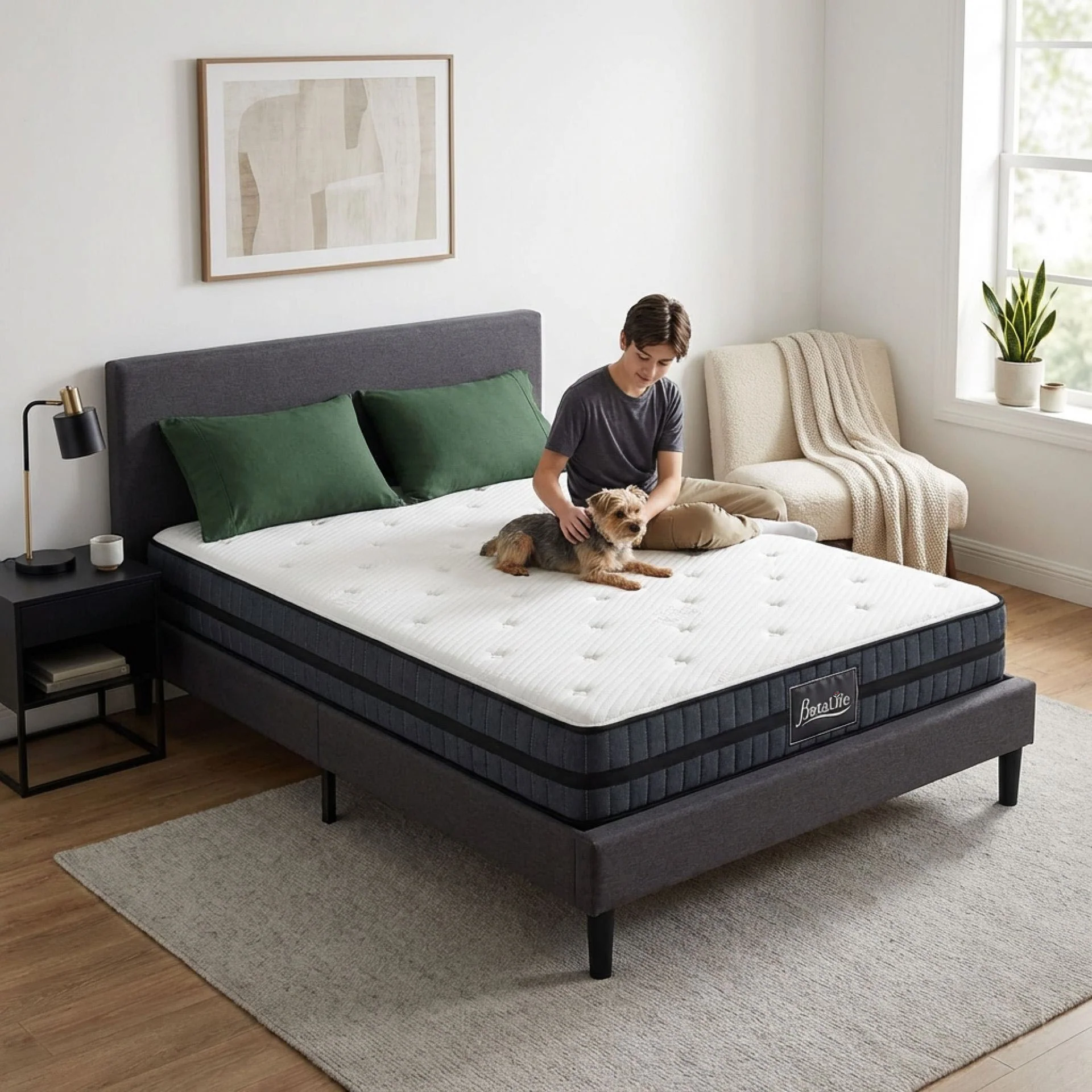 Bamboo 5 Zone Pocket Spring Mattress - Double - Image 15