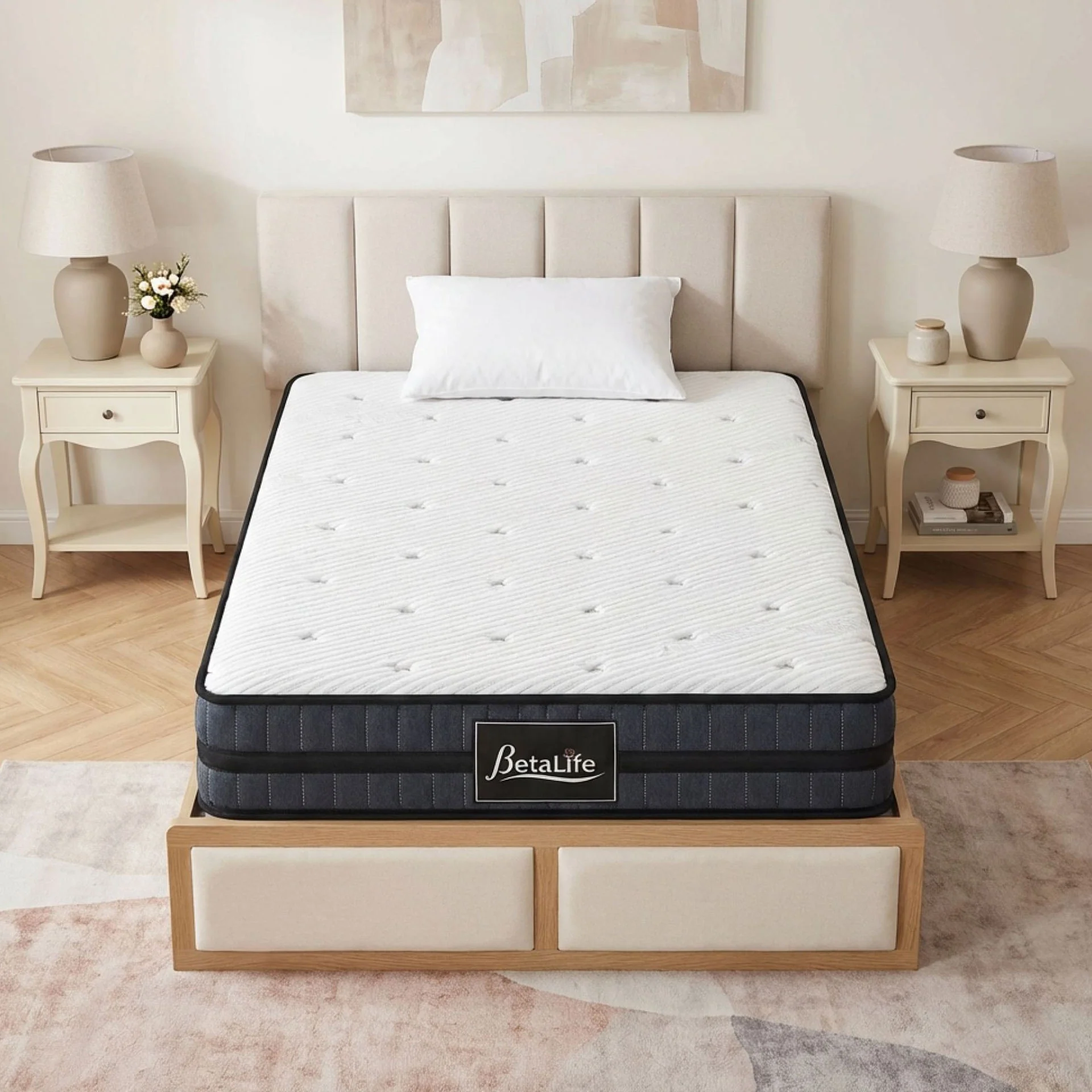 Bamboo 5 Zone Pocket Spring Mattress - King Single