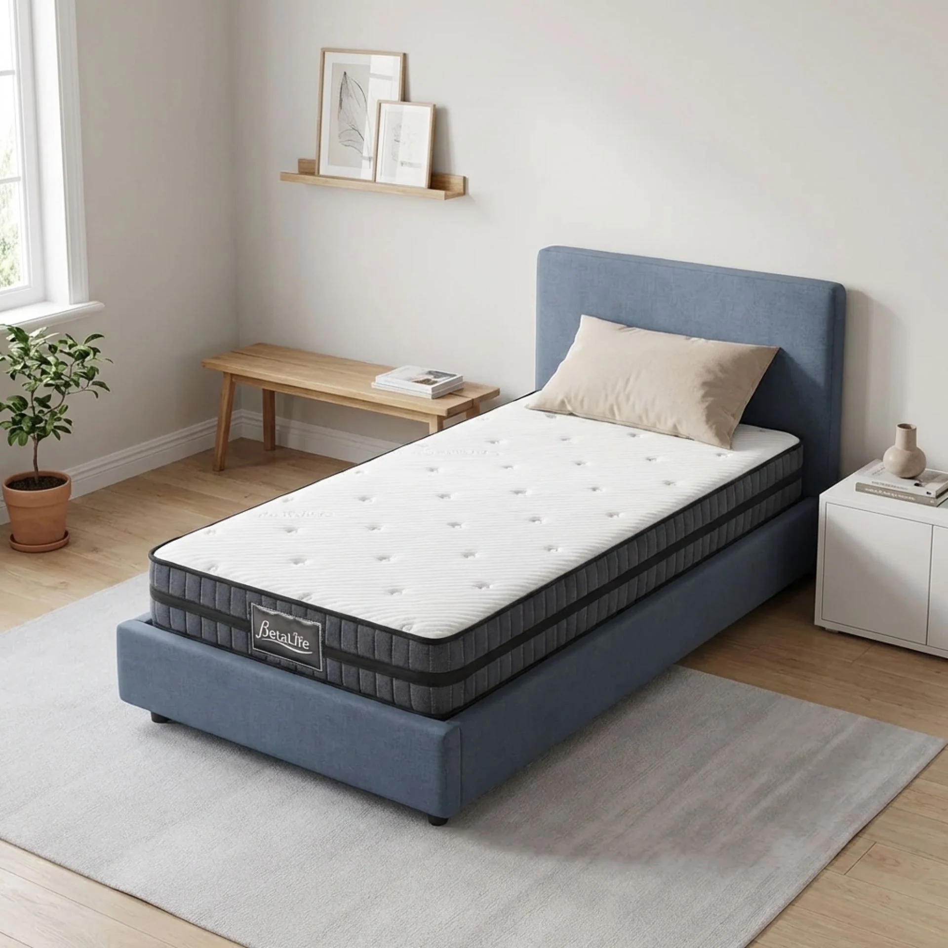 Bamboo 5 Zone Pocket Spring Mattress - Single - Image 11