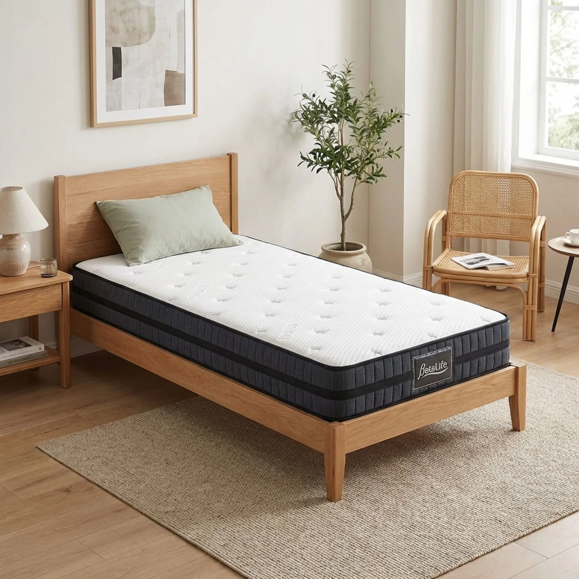 Bamboo 5 Zone Pocket Spring Mattress - Single - Image 13