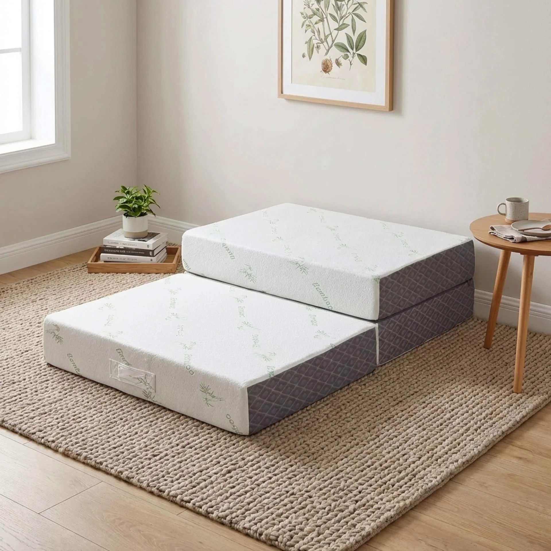 Bamboo Prime Portable Foldable Foam Mattress - Single - Image 2