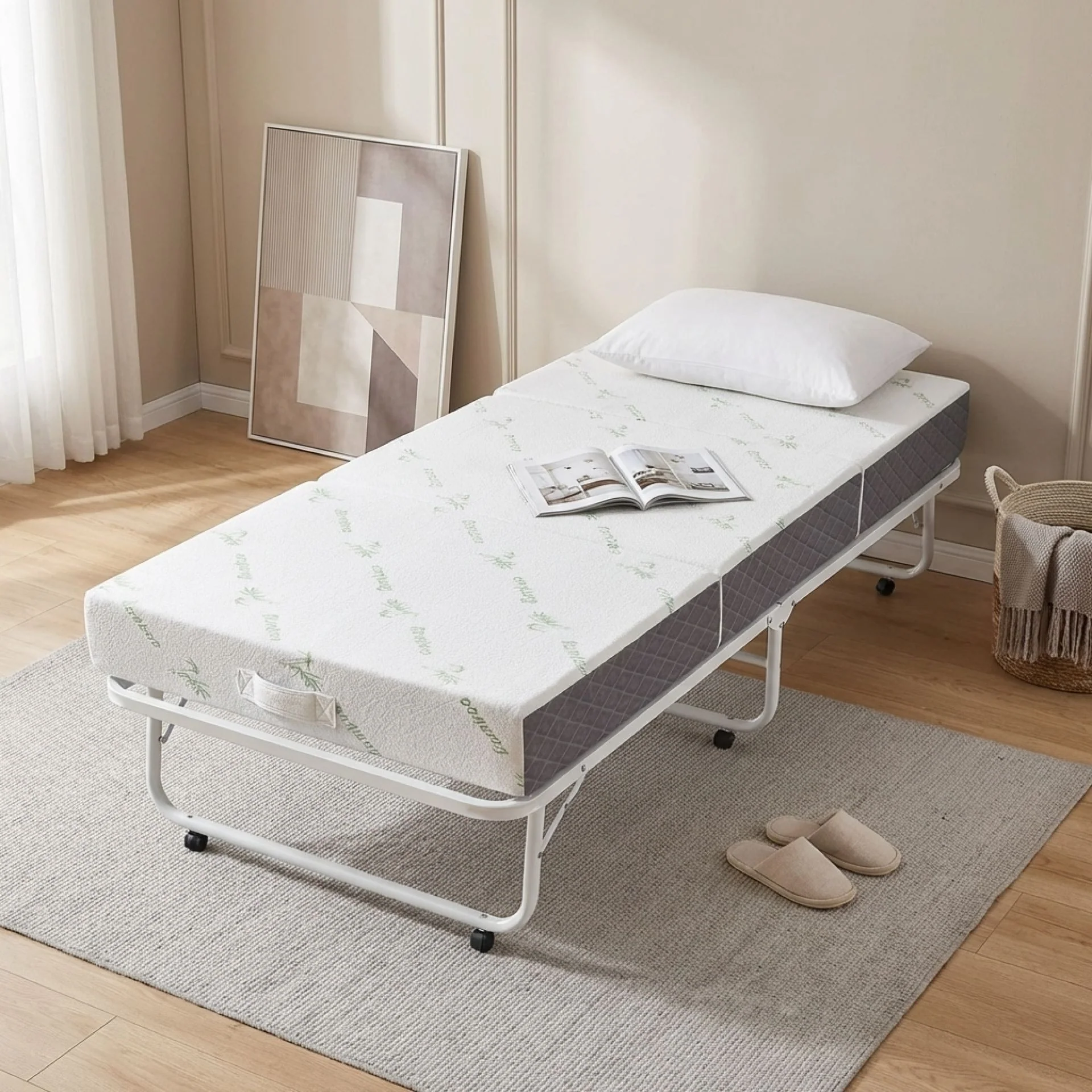 Bamboo Prime Portable Foldable Foam Mattress - Single - Image 3